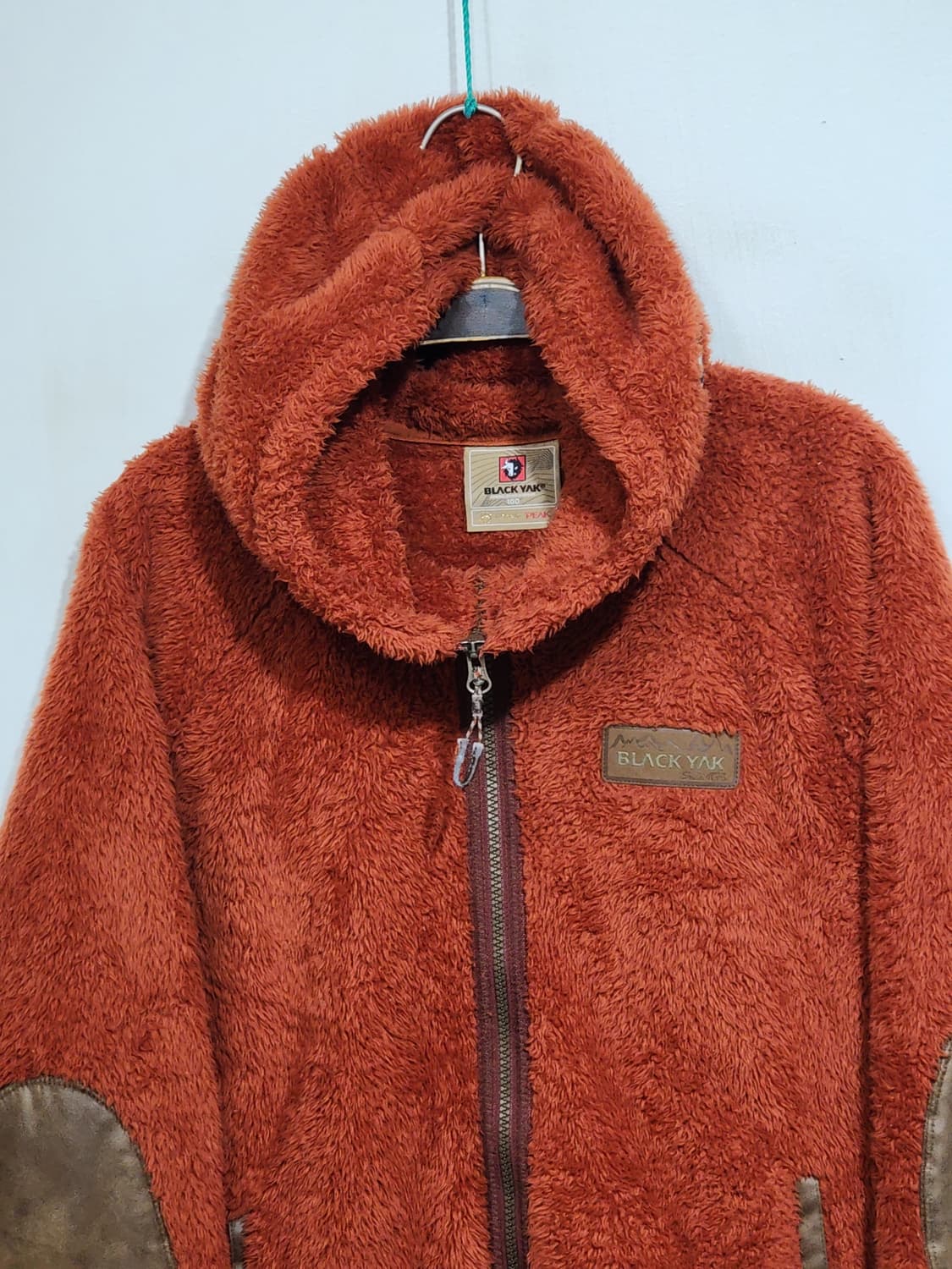 (100) 블랙야크 플리스 점퍼 뽀글이 후리스 후드자켓 아웃도어  상품이미지2