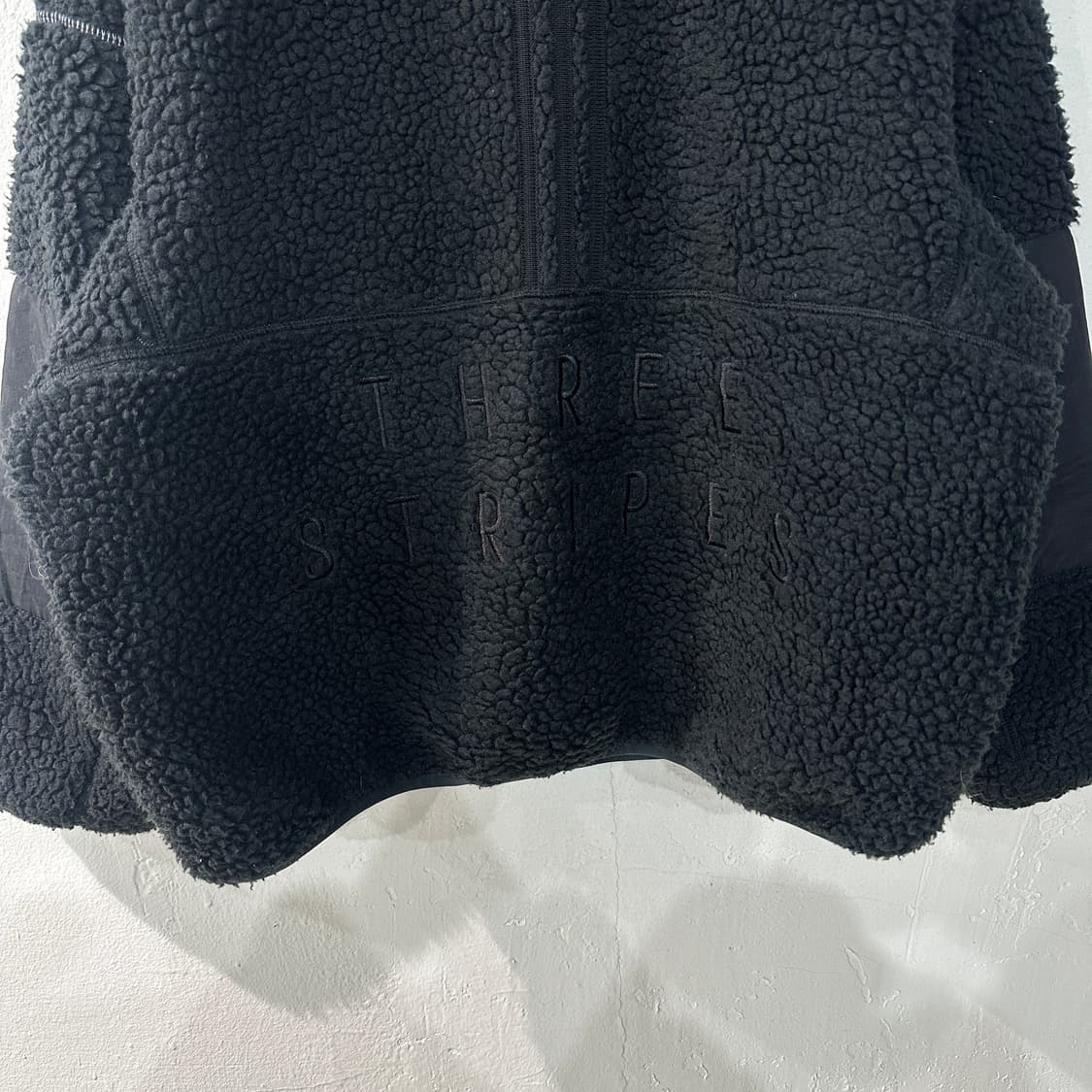 아디다스 플리스 양털 점퍼 L 상품이미지4