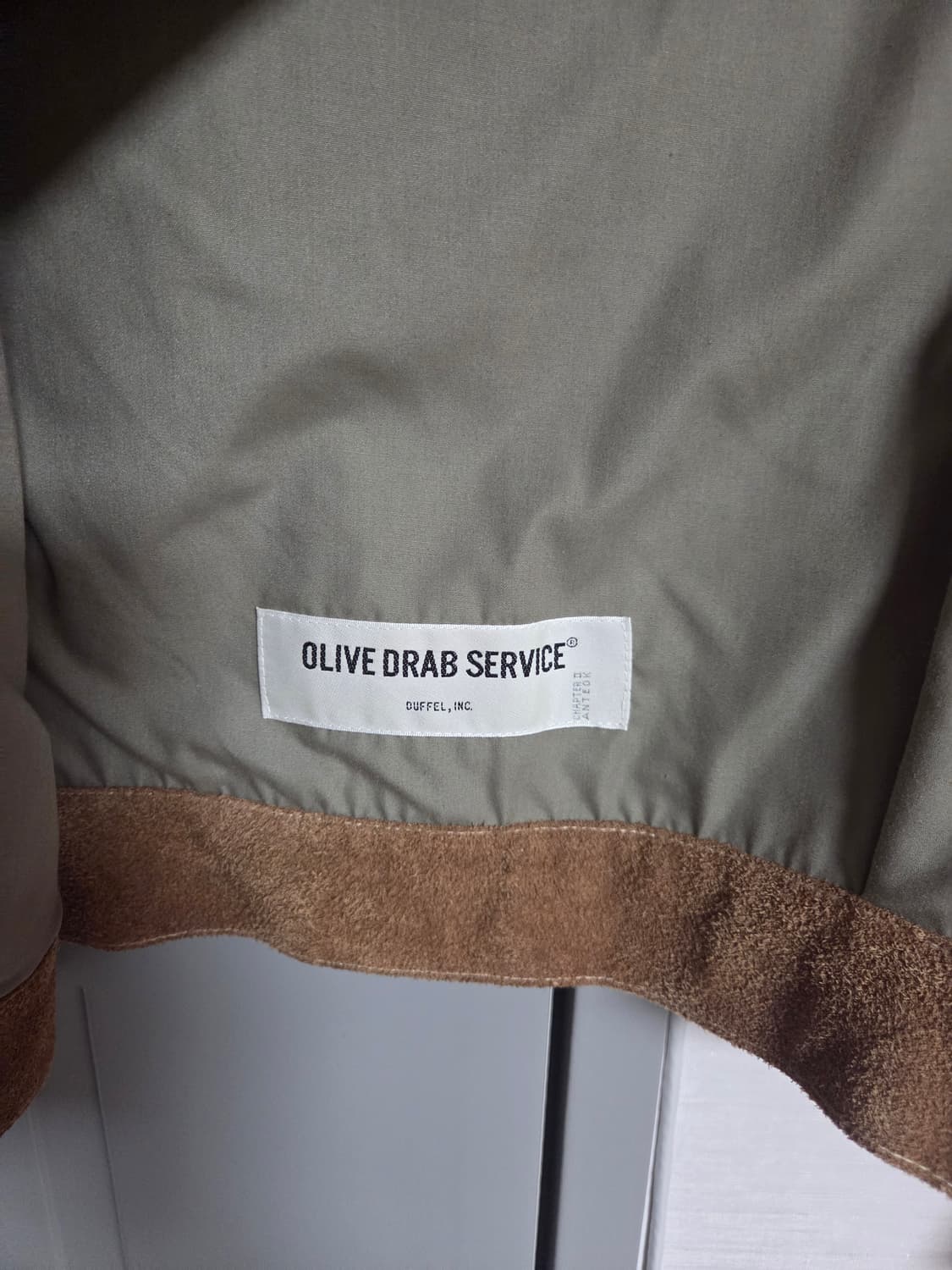 올리브드랩서비스 스웨이드 트러커자켓 상품이미지3