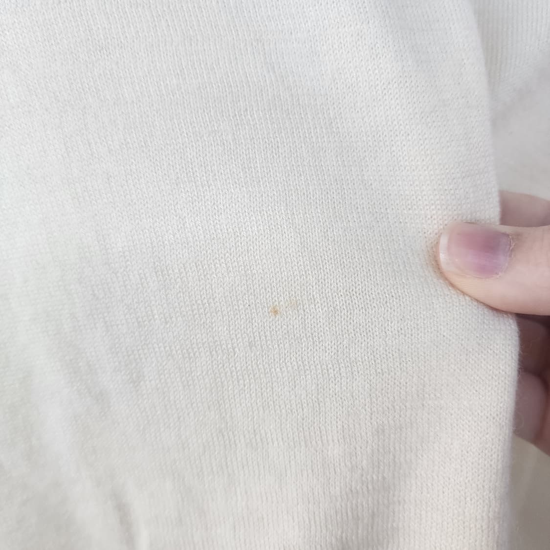 MINE 반팔 니트 아이보리 상품이미지6