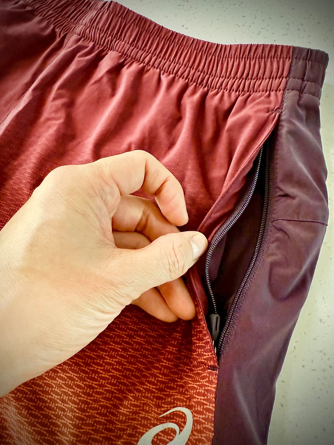 남성 아식스 런닝 셋업 (반팔&하프팬츠, 리미티드 에디션) 상품이미지6