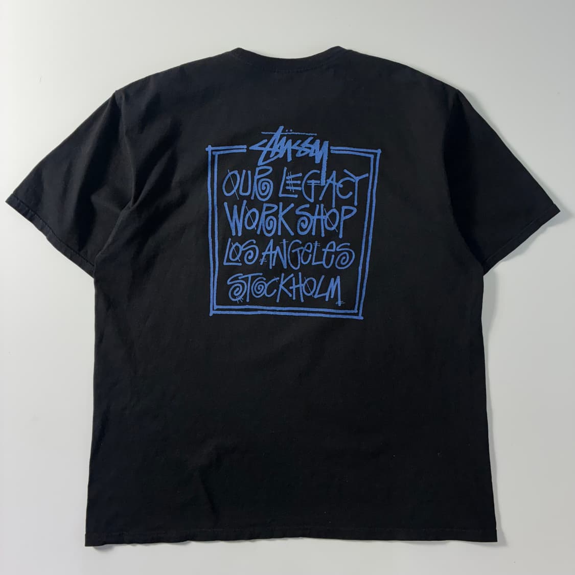 Stussy  스투시 아워레거시 프레임 피그먼트 다이드 반팔티셔츠 상품이미지2
