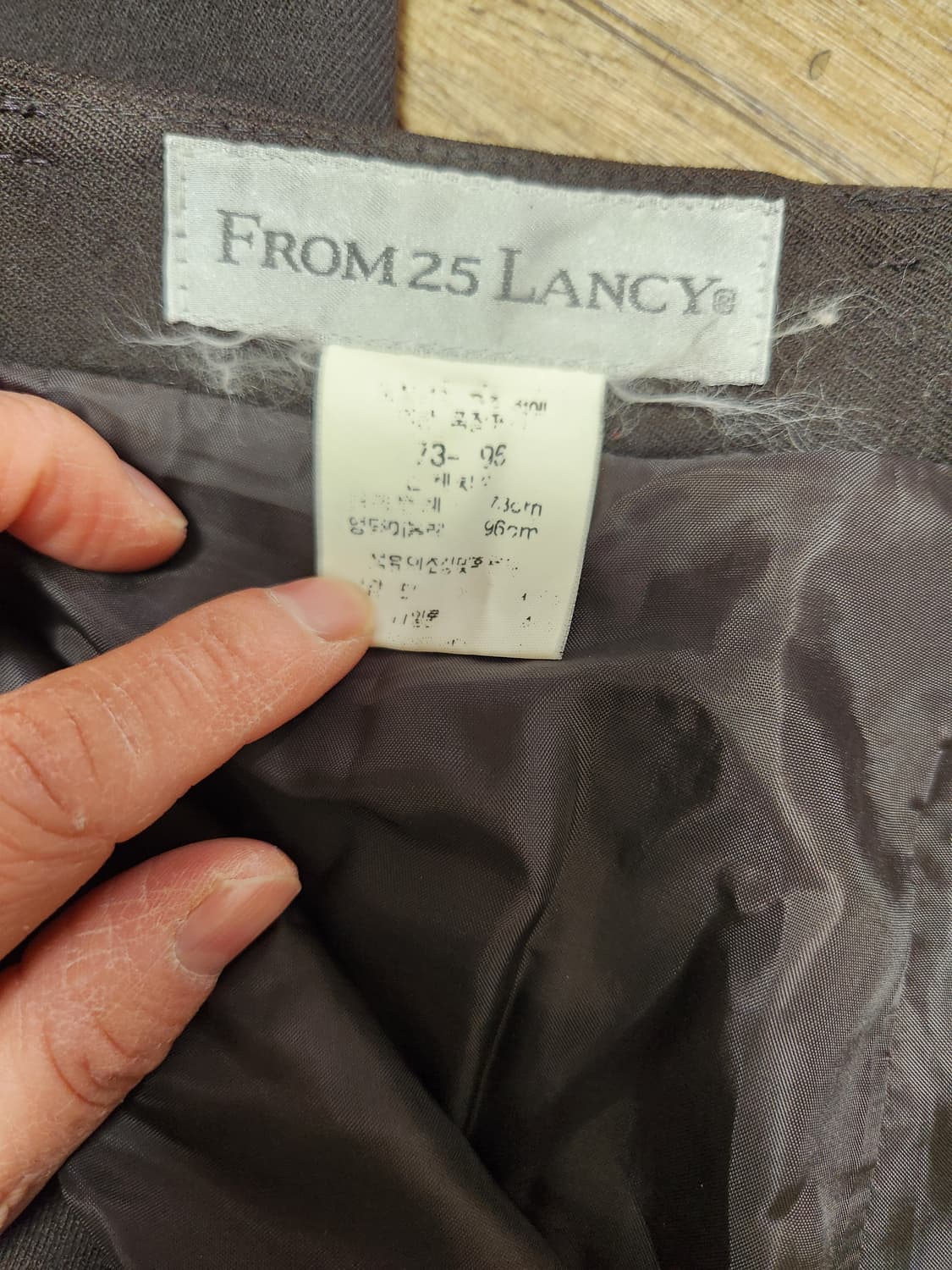 FROM25LANCY 여성 슬랙스 28(73-96) 상품이미지6