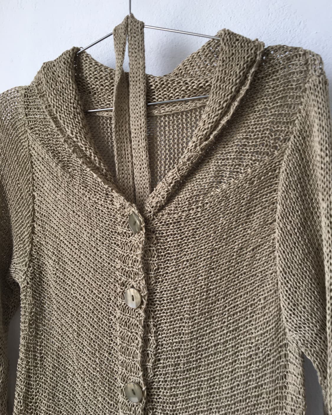 Tied knit cardigan 상품이미지4