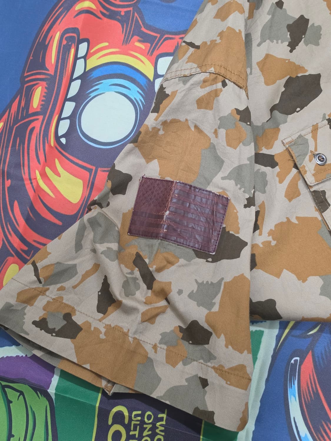 ROCAWEAR 카모패턴 반팔셔츠 4XL  상품이미지6