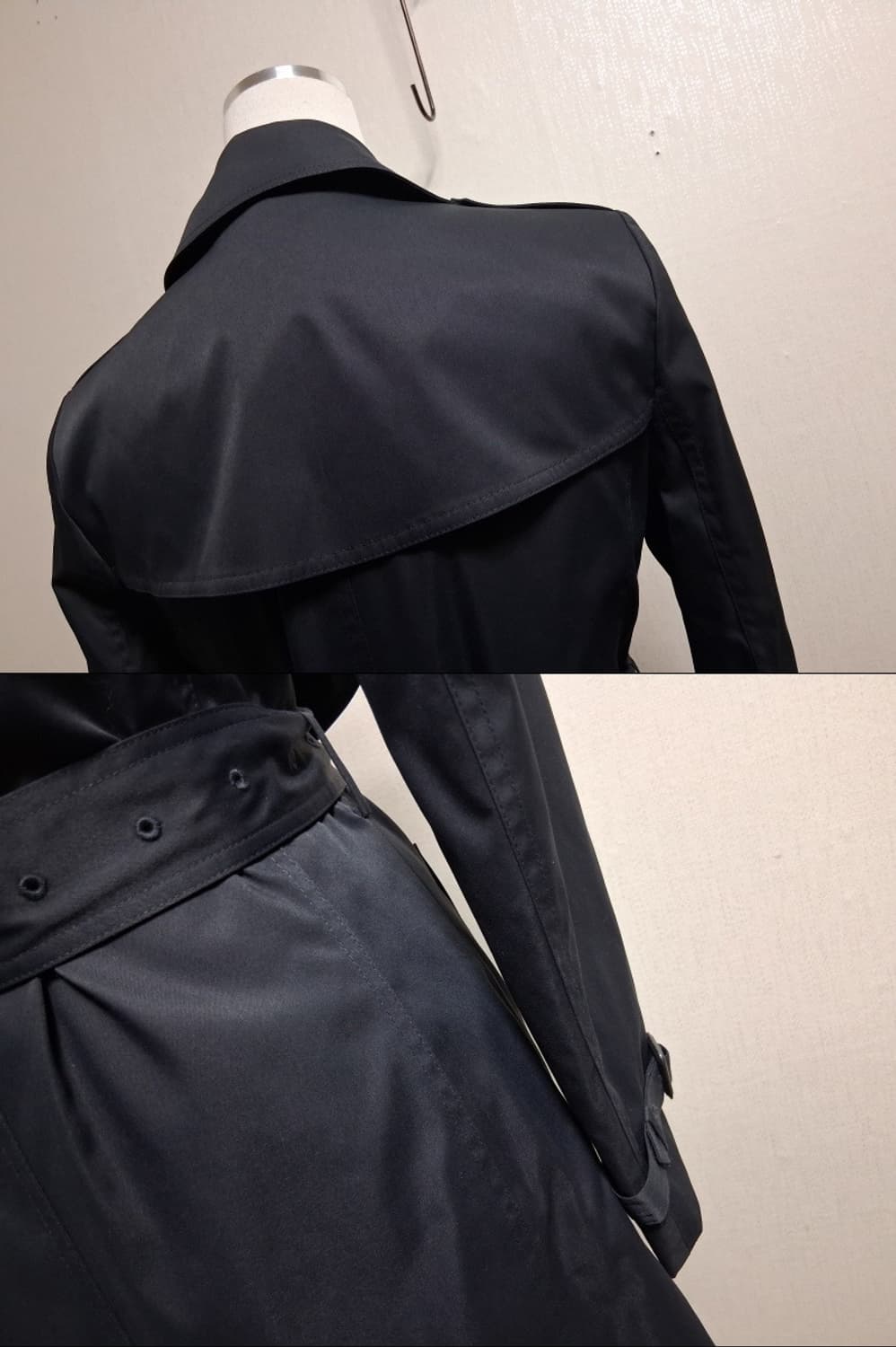 스테파넬 블랙 트렌치코트 거의새거 55 2023년 상품이미지8