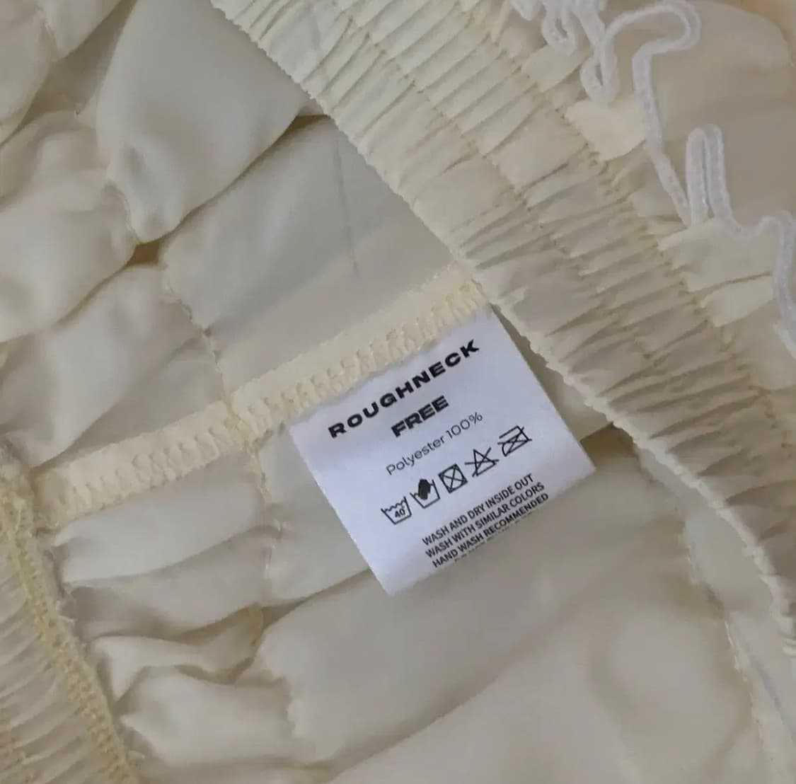 러프넥 TUTU PANTS SKIRT CREAM 상품이미지8