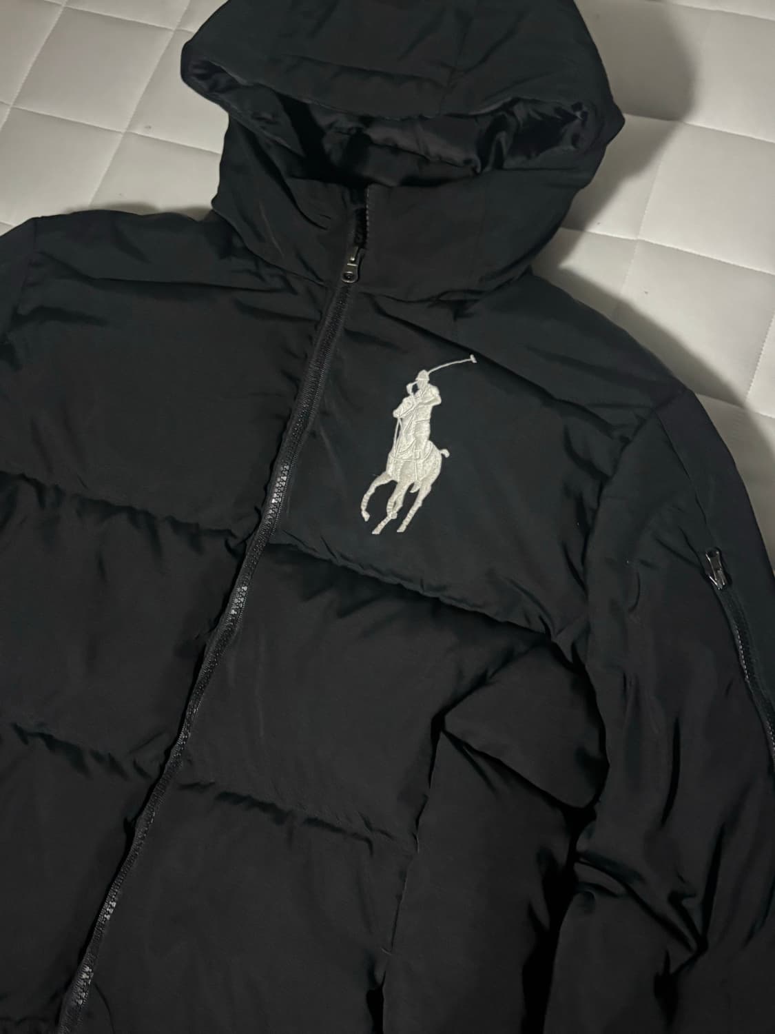 폴로 빅포니 패딩 블랙  상품이미지1