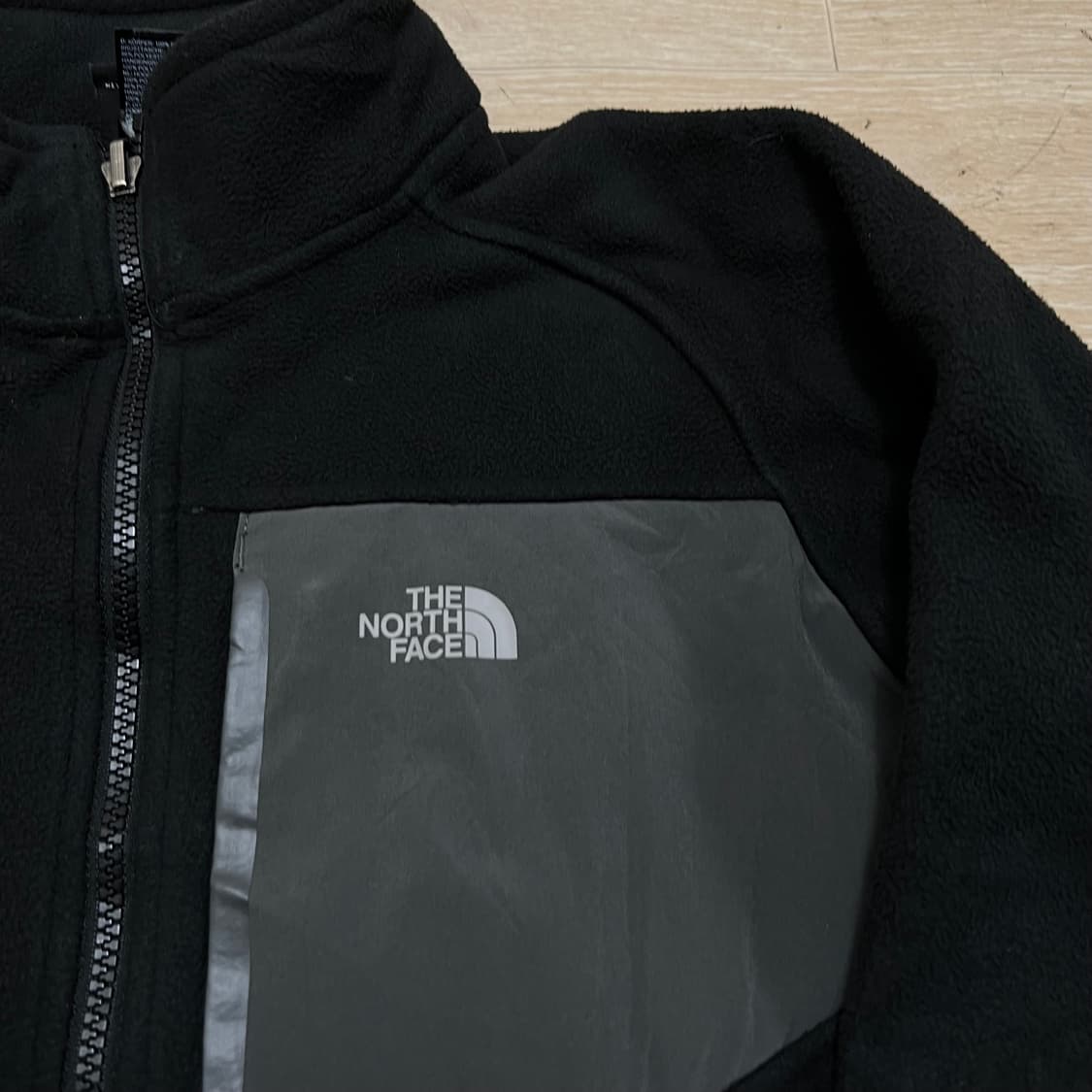 노스페이스 보이즈 배색 포켓 후리스 플리스자켓 [블랙] L/100 상품이미지4