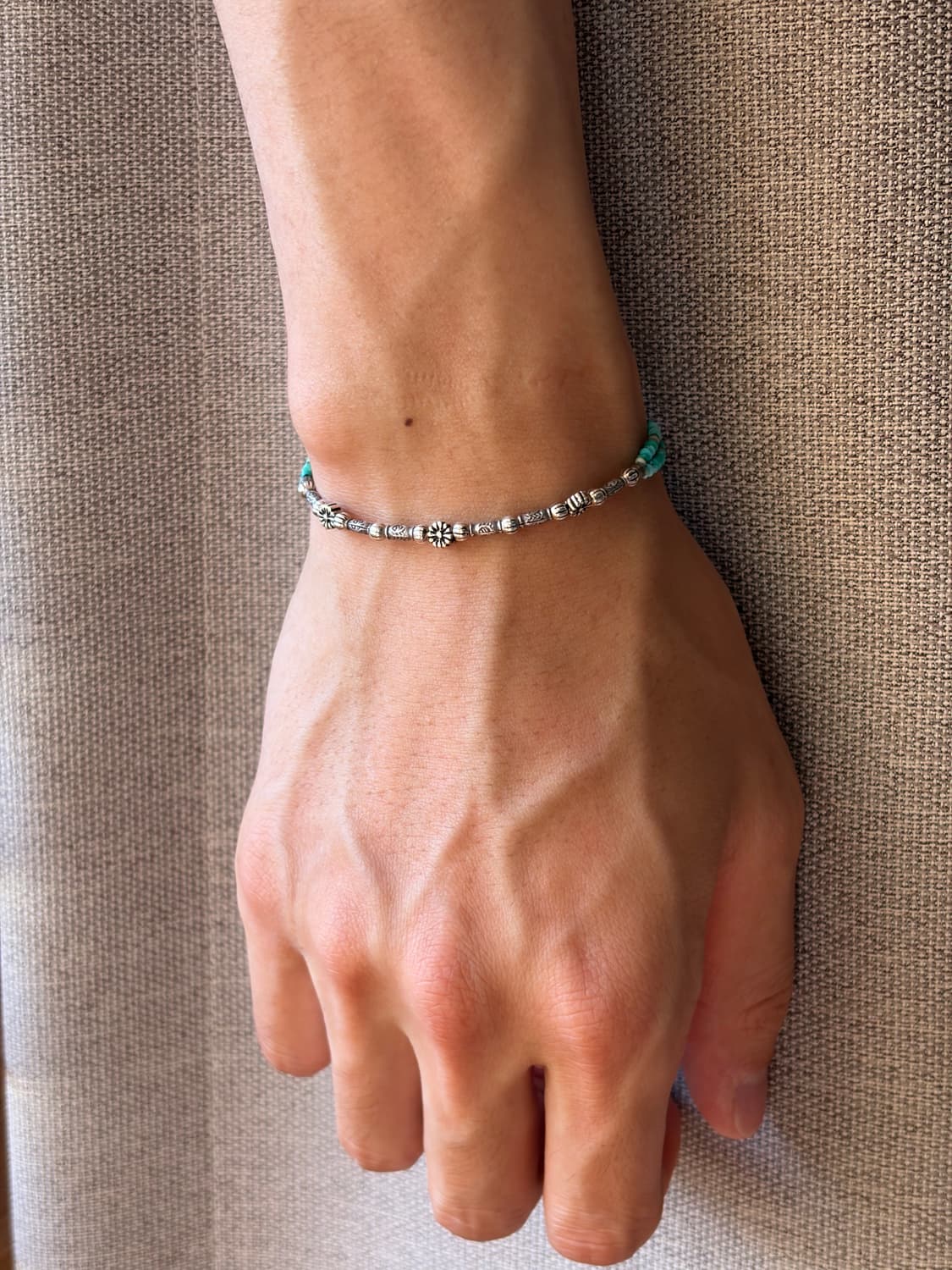 silver handmadebracelet 상품이미지2