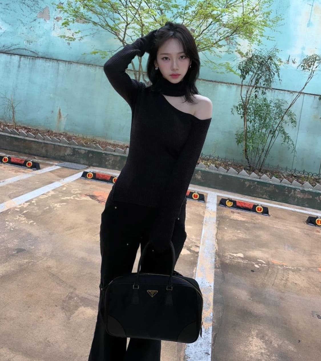 루시르주 초커 니트 카리나 니트 상품이미지1