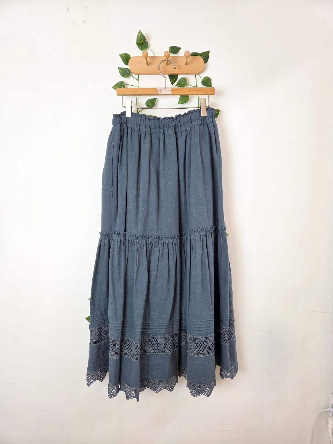 sm2 크로쉐 포인트 롱스커트 상품이미지5