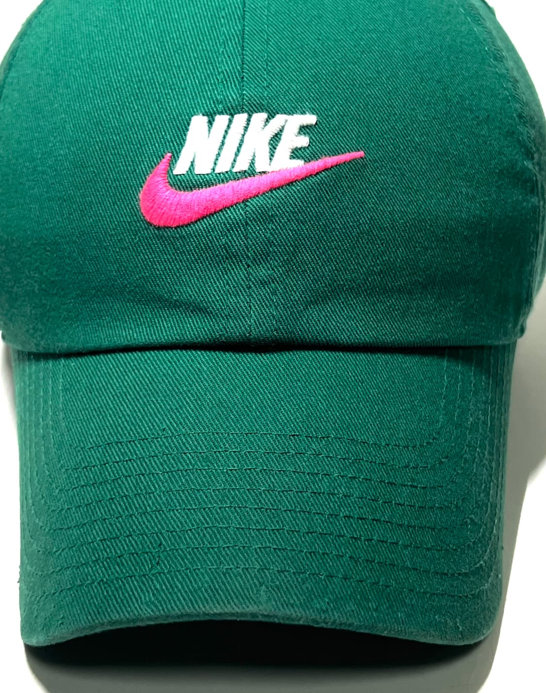 NIKE 나이키 초레어 헤리티지86 빈티지 그린/핑크 스우시 볼캡 모자 상품이미지4