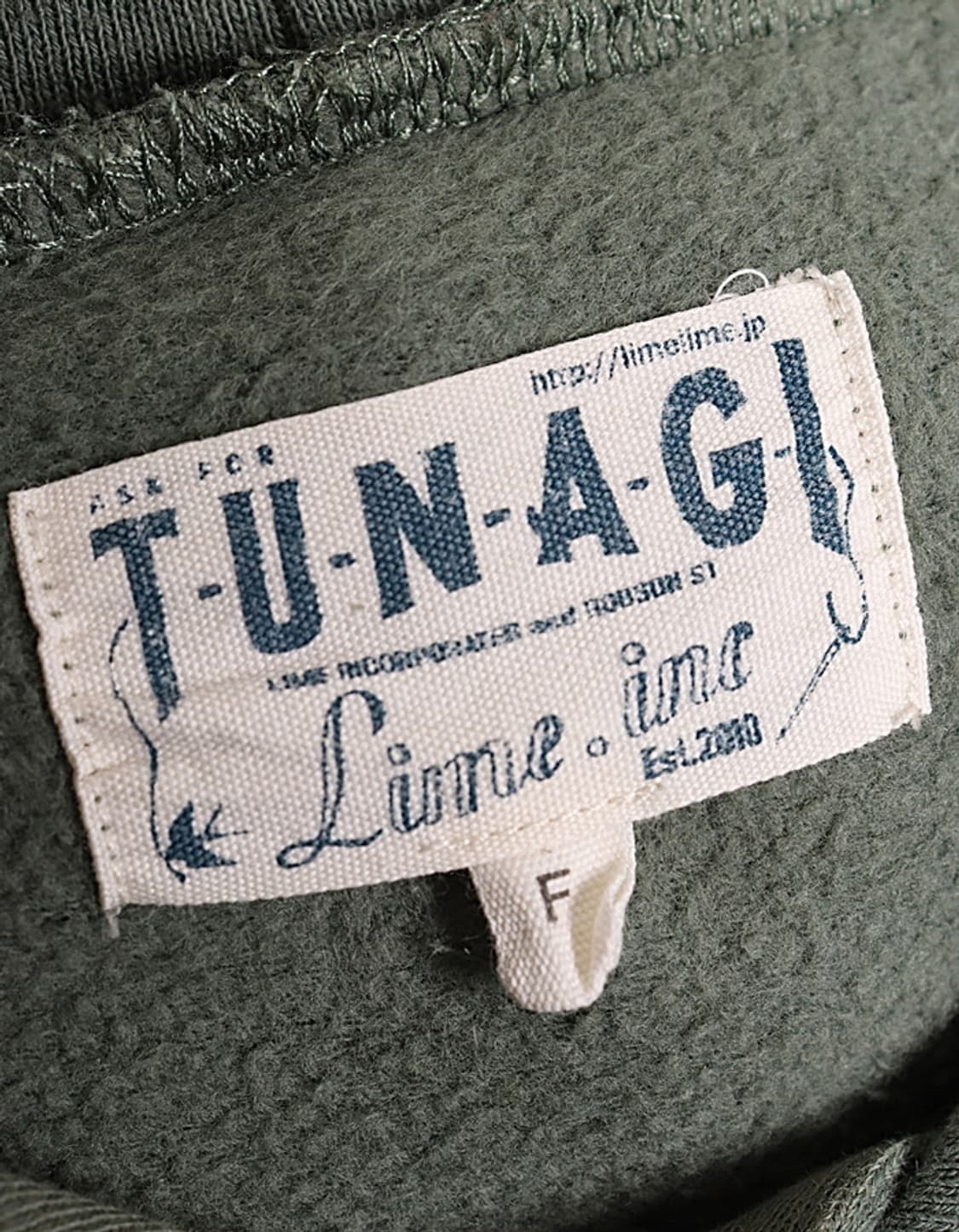  T U N A G I Oversized Sweat Hoodie 상품이미지6