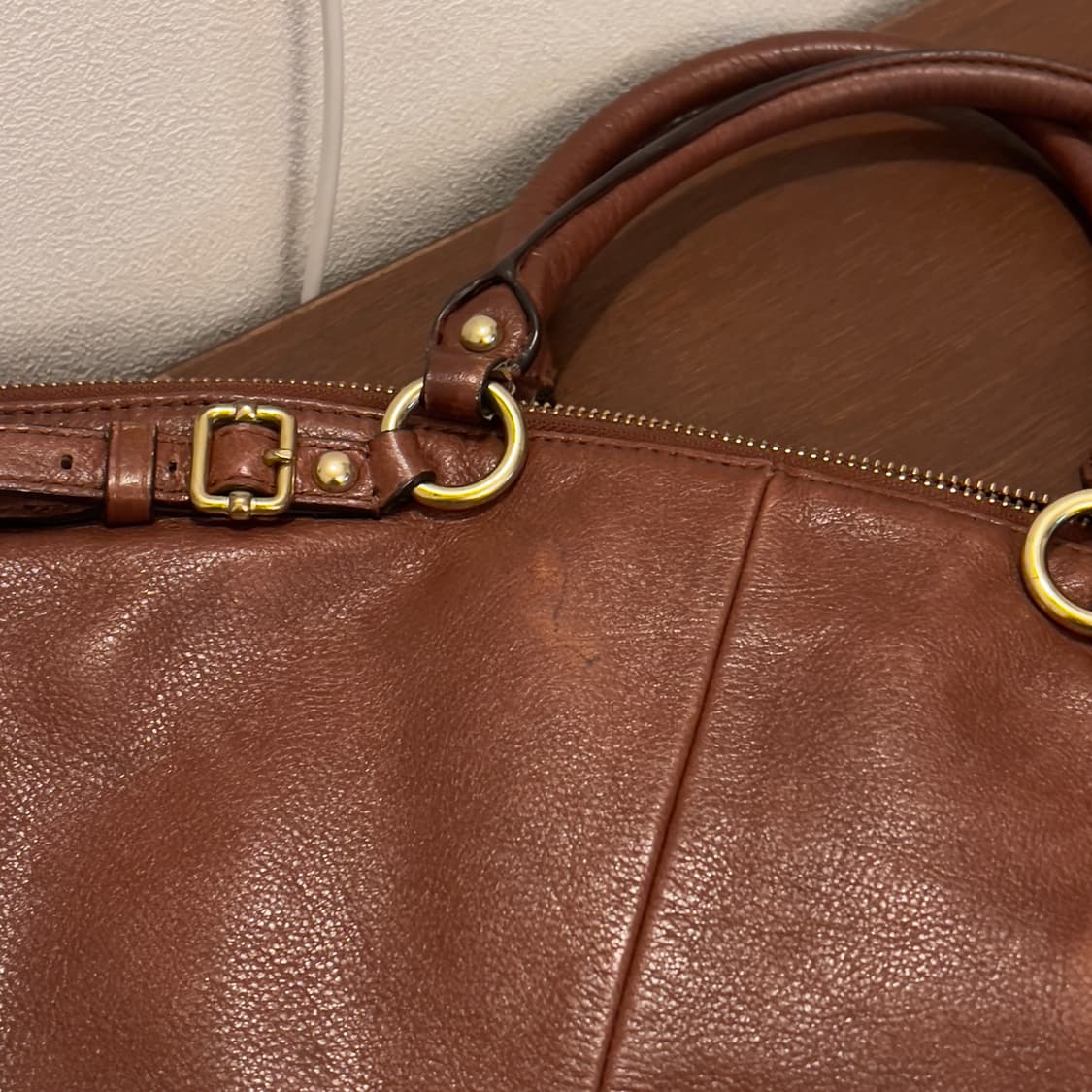 Coach vintage leather shoulder bag 상품이미지7