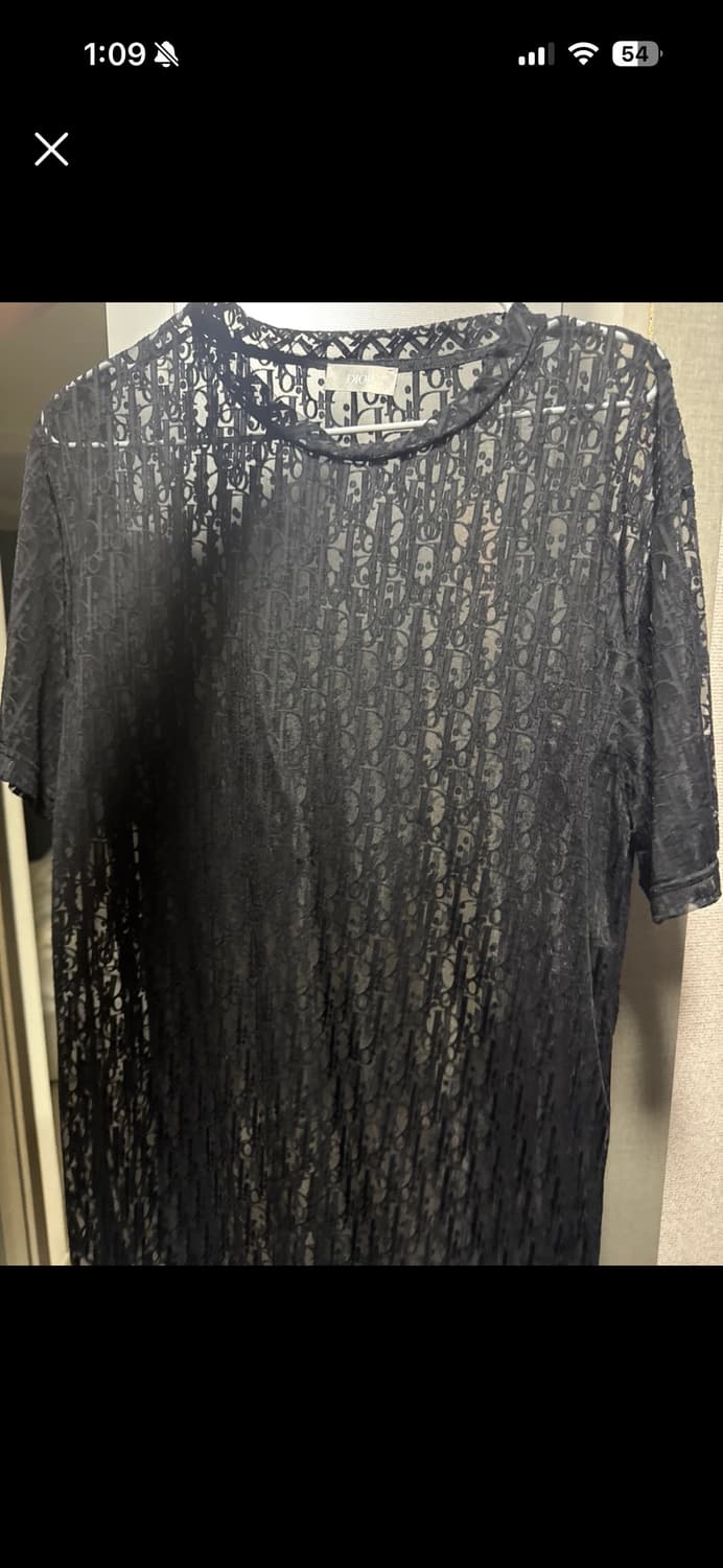 디올 시스루 반팔  상품이미지1