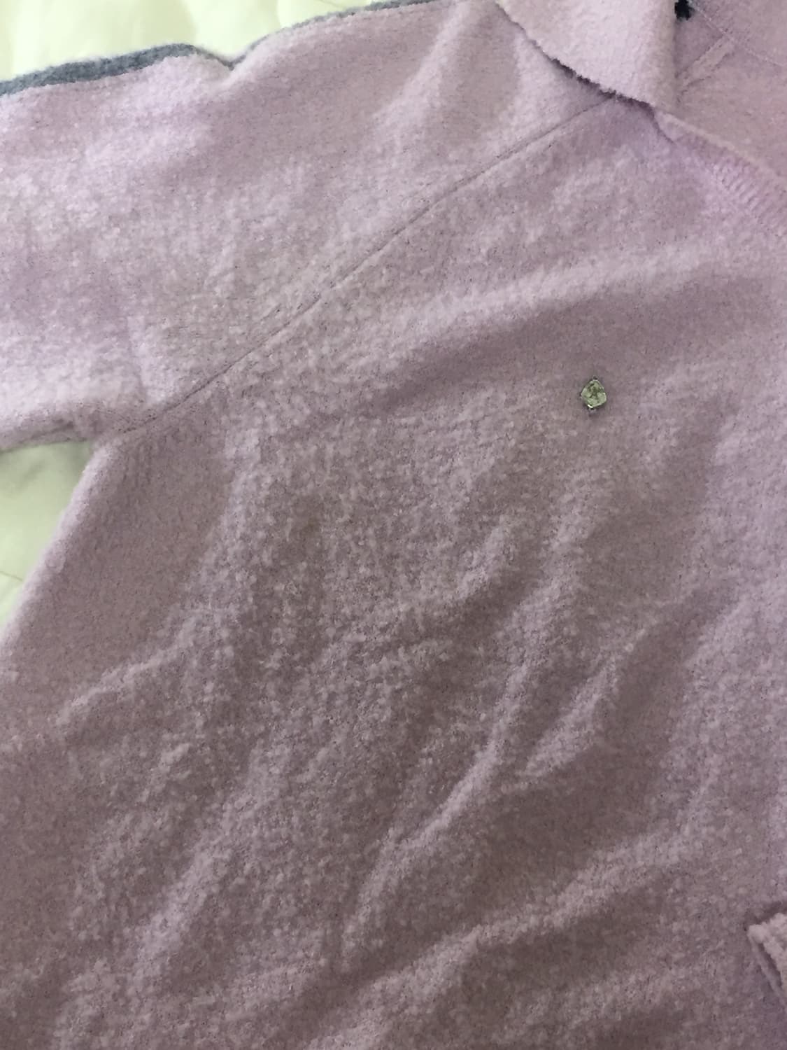 아비에무아 스포티 부클 울스웨터 퍼플 1사이즈 상품이미지3