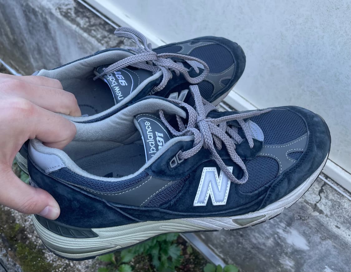 [정품] 뉴발란스 991 285 네이비 판매합니다! 상품이미지2