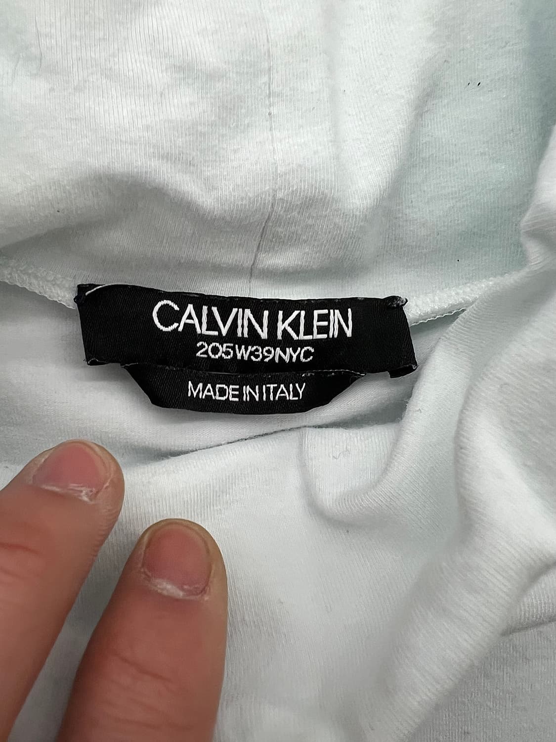 켈빈클라인 205W39NYC 라이트 블루 터틀넥 상품이미지8