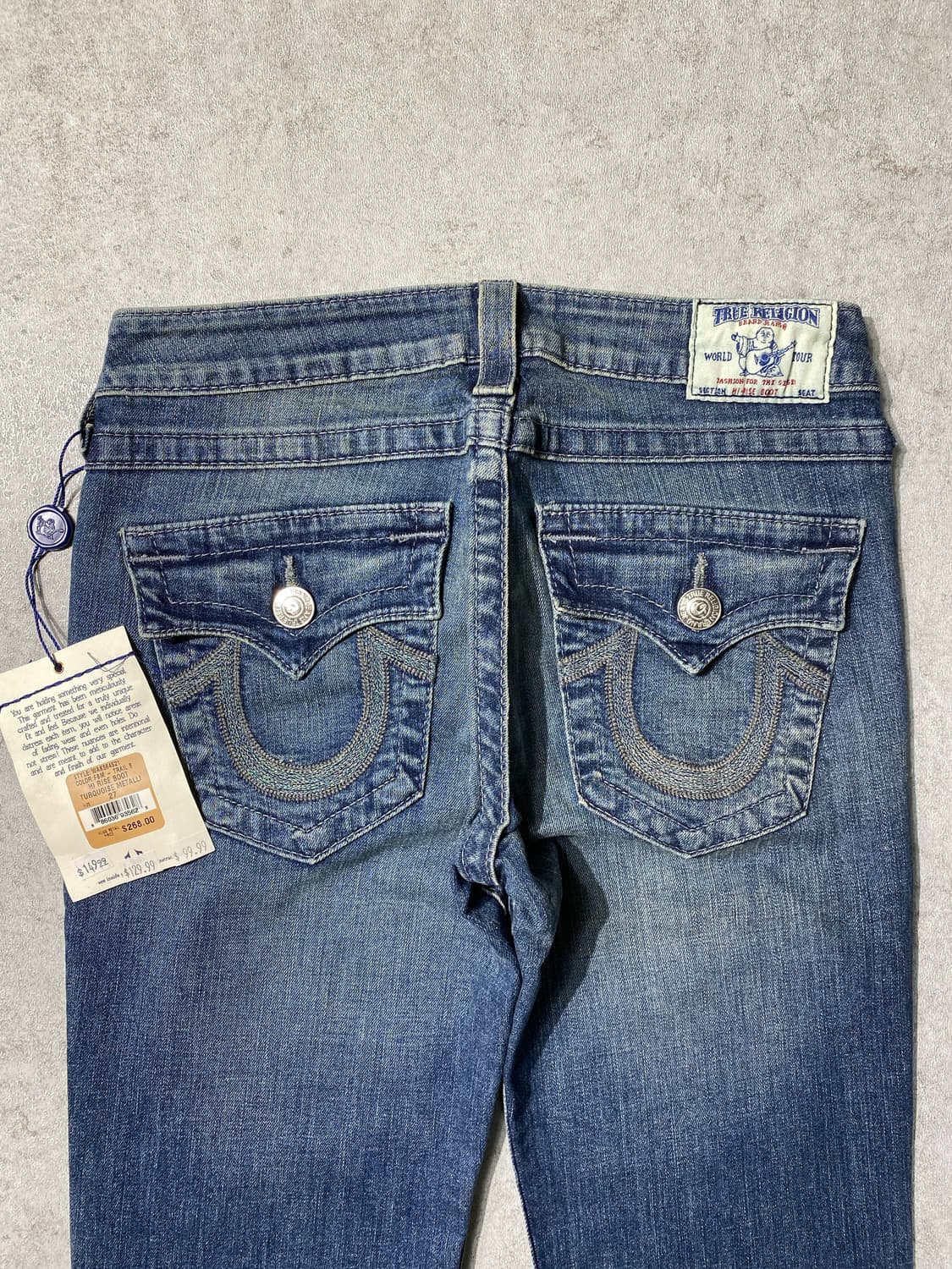 [28] True Religion 트루릴리전 데드스탁 부츠컷 데님팬츠 상품이미지5