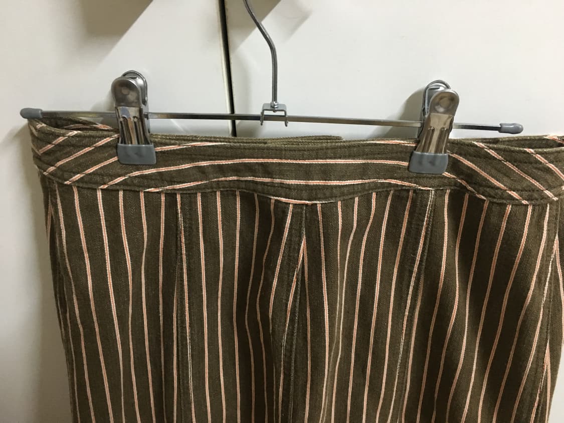 스트라이프 미디스커트 상품이미지2