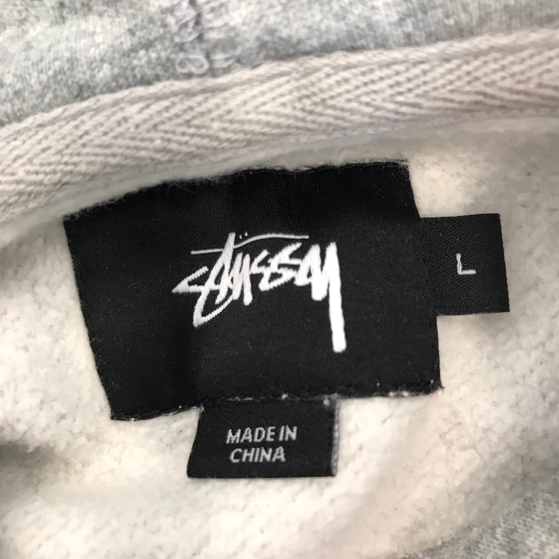 스투시 STUSSY 스탁로고 후드티셔츠 [L사이즈] 상품이미지5