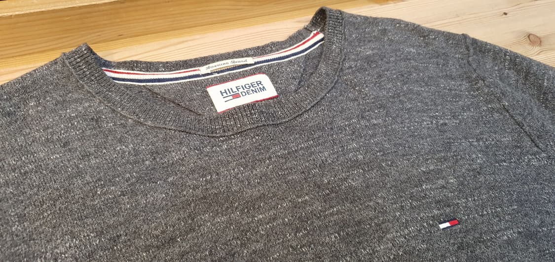 100.타미 코튼 라운드니트  상품이미지4