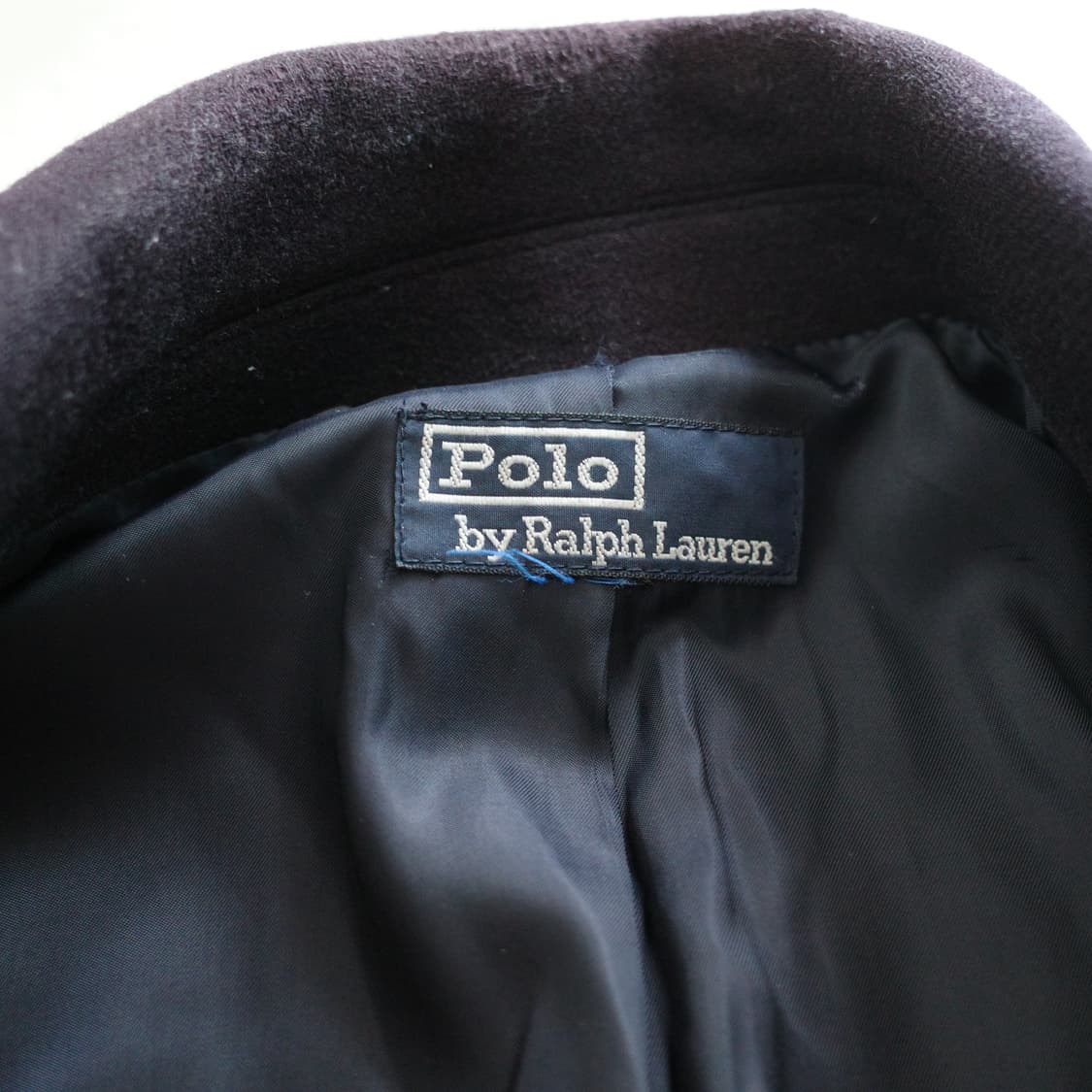 90s 폴로 랄프로렌 네이비 피코트 울코트 상품이미지6