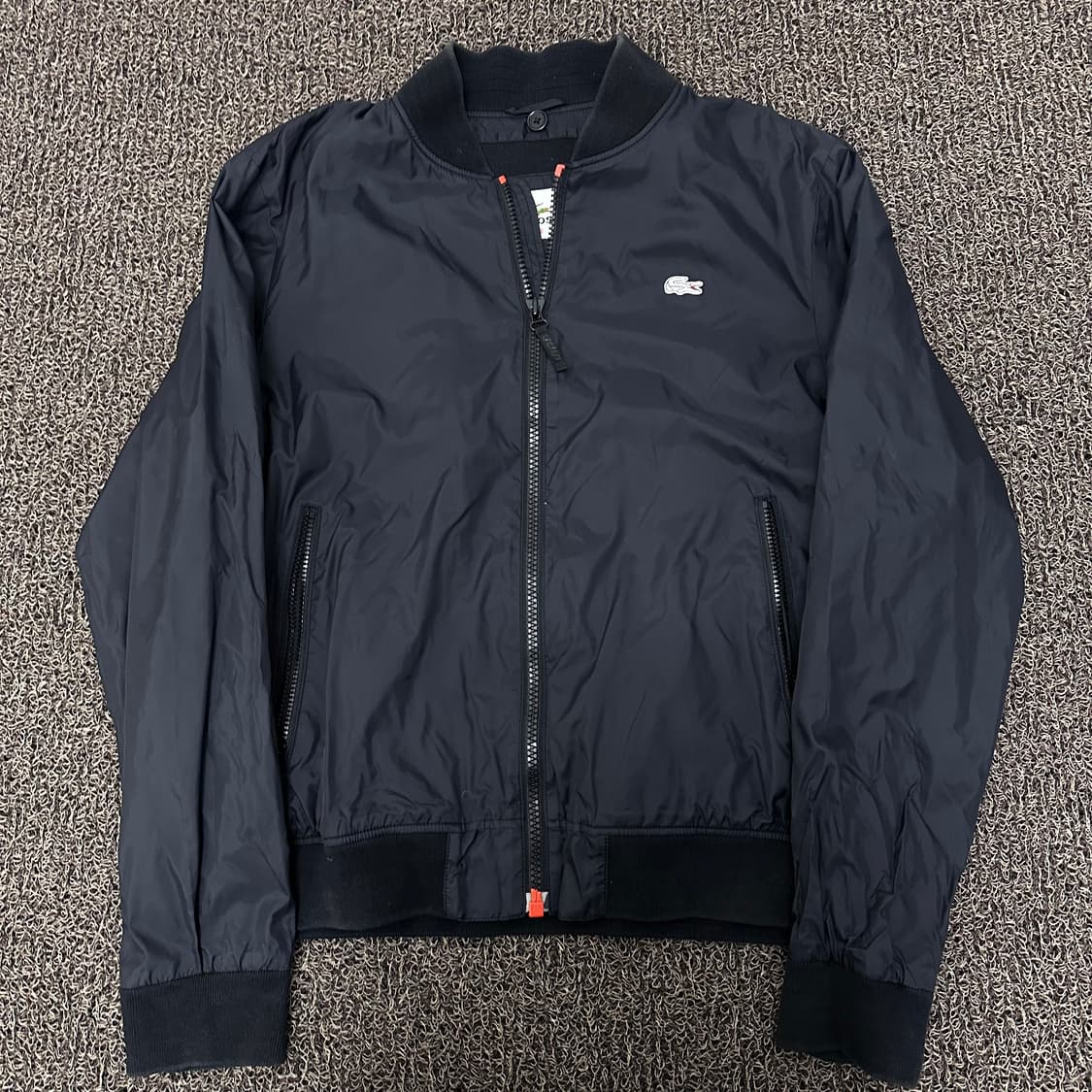 라코스테 블루종 바람막이 점퍼 자켓 블랙 105(XL) 상품이미지1