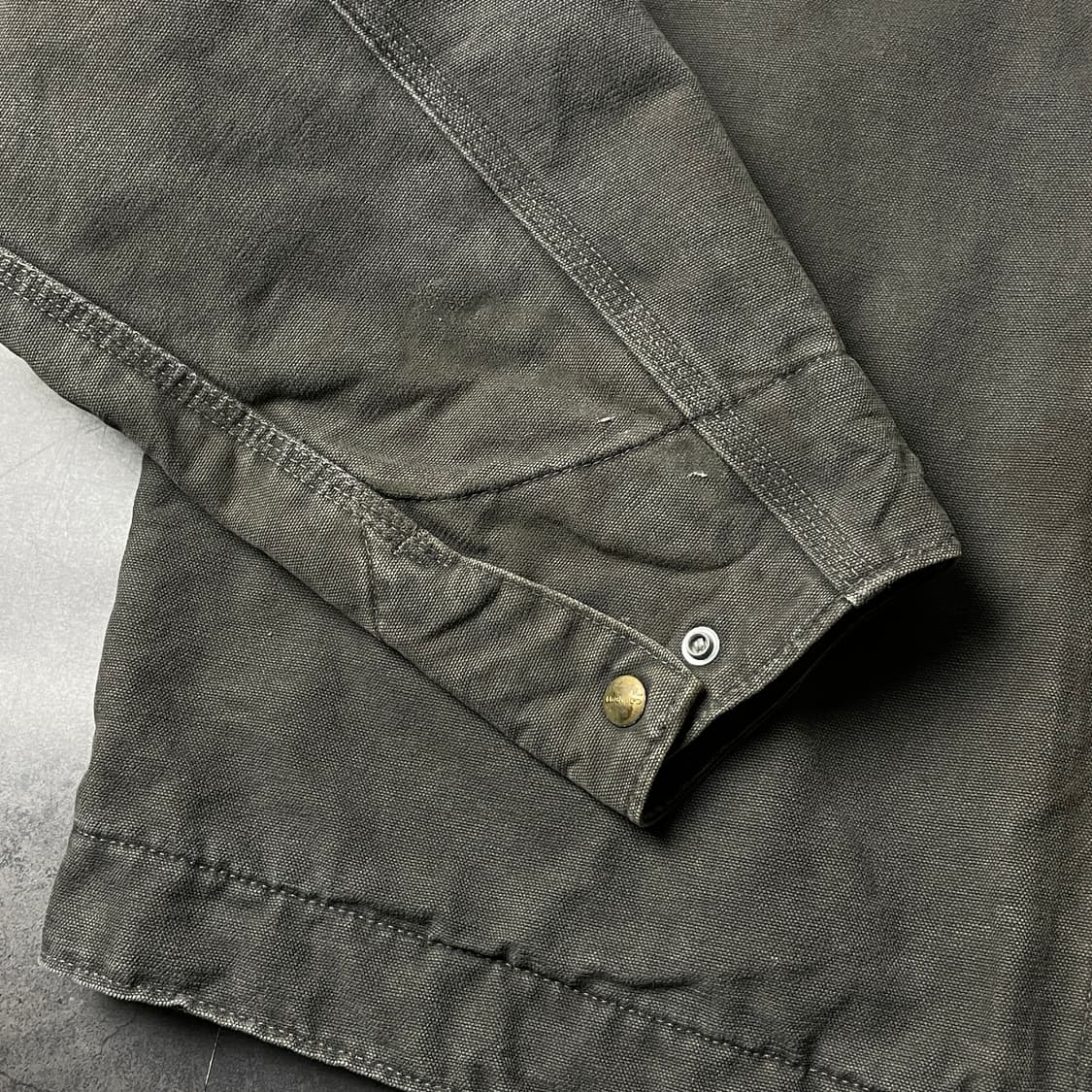 CARHARTT 칼하트 그레이 J97 디트로이트 워크 자켓 A00850 상품이미지5