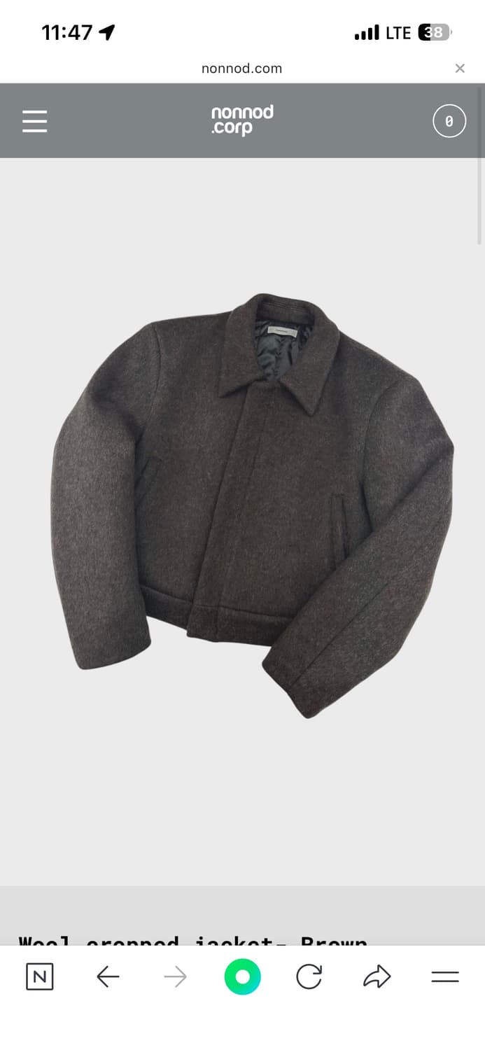 논노드 울 자켓 상품이미지1