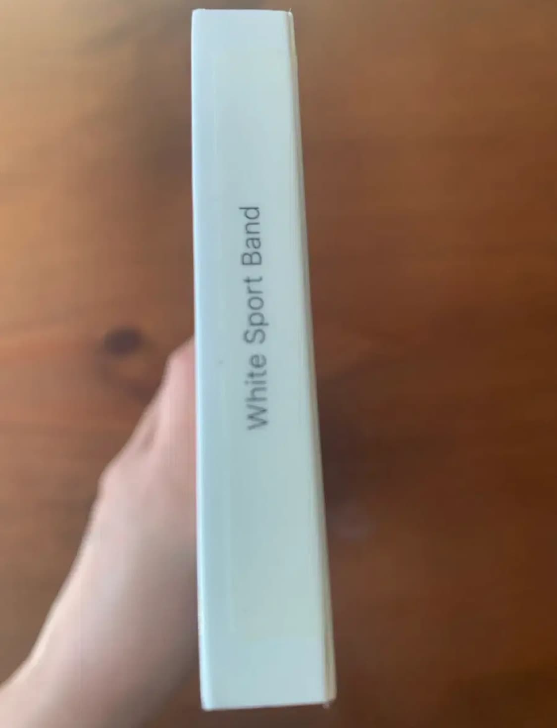 [새상품]애플워치 40mm 화이트 스포츠밴드 스트랩 상품이미지3