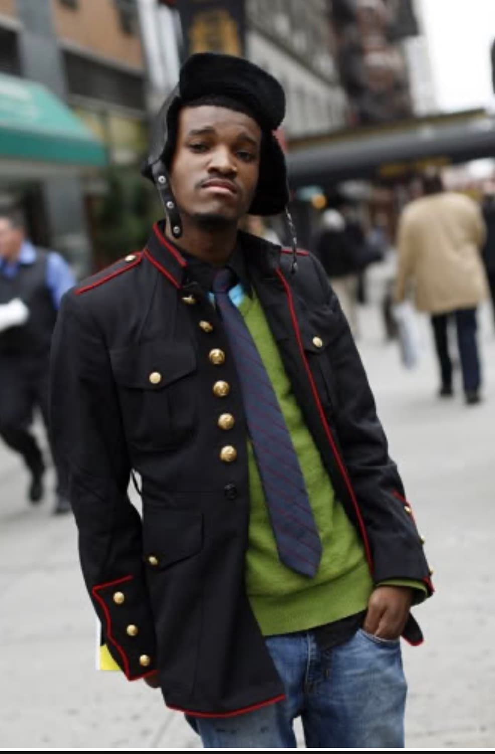 [XS] USMC 블루드레스 미 해병 정복 나폴레옹 자켓 상품이미지1