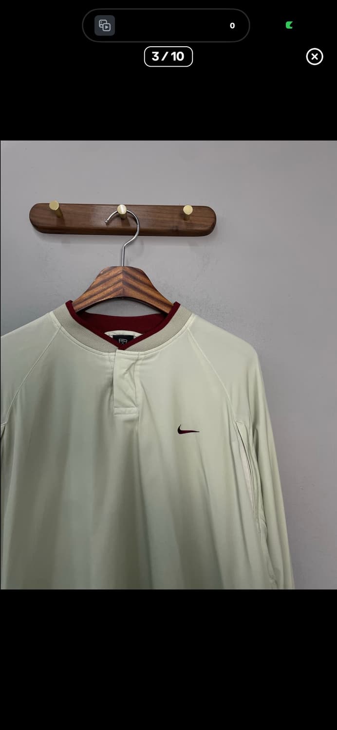 나이키 올드스쿨 브이넥 웜업 A3588 상품이미지3