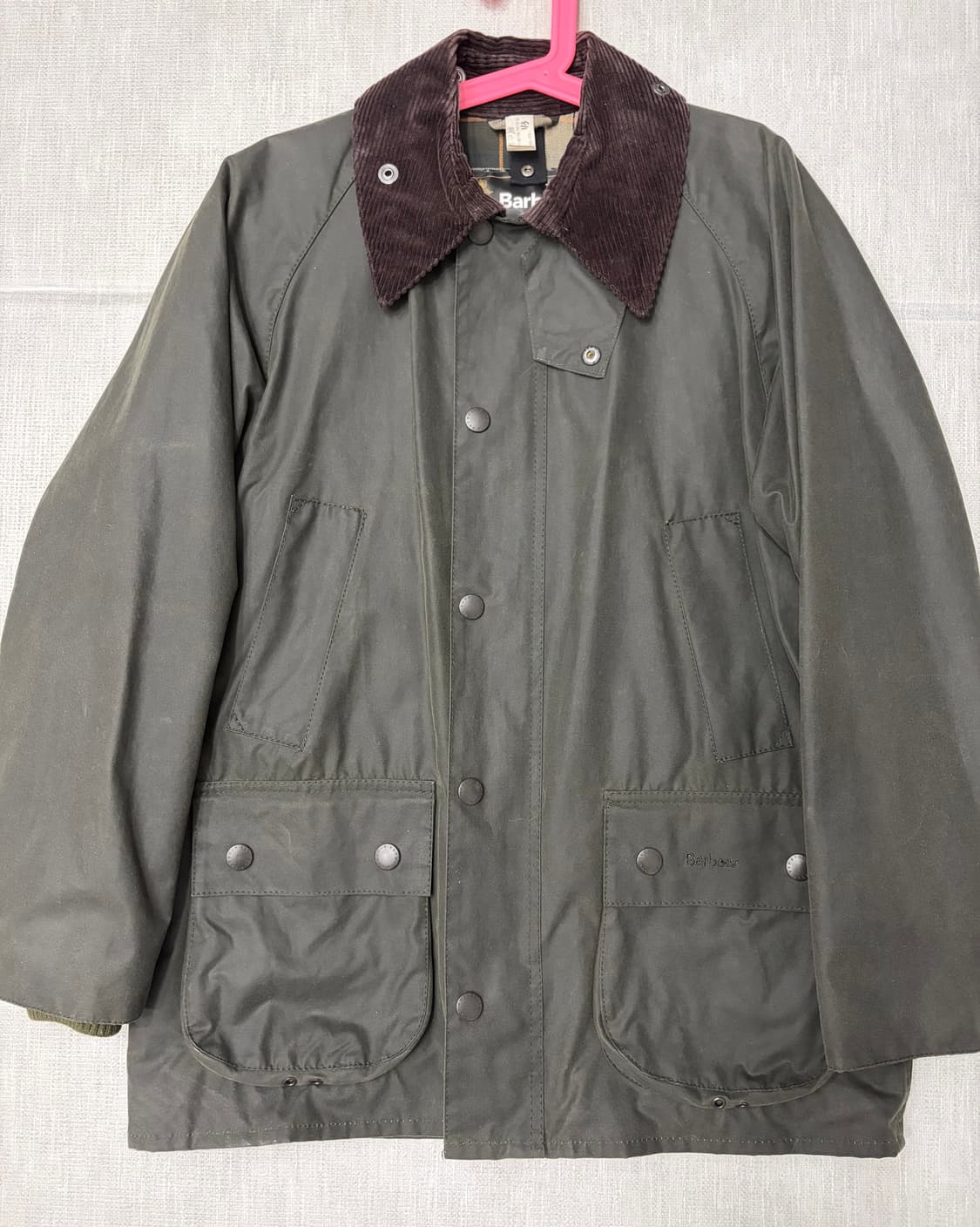 바버 비데일 36 올리브 상품이미지2