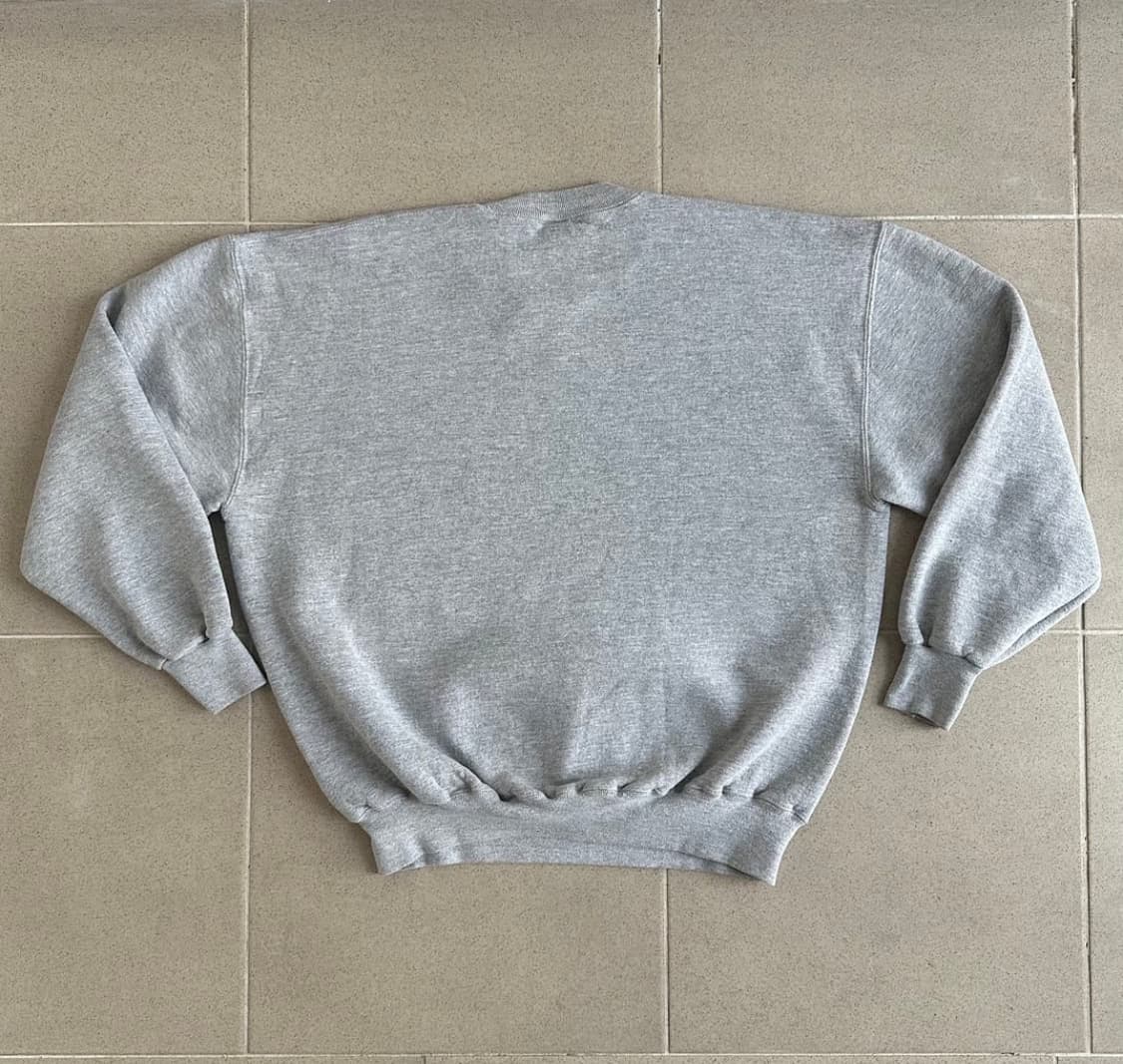 90s 빈티지 러셀 스웻셔츠 그레이 XL USA 상품이미지2