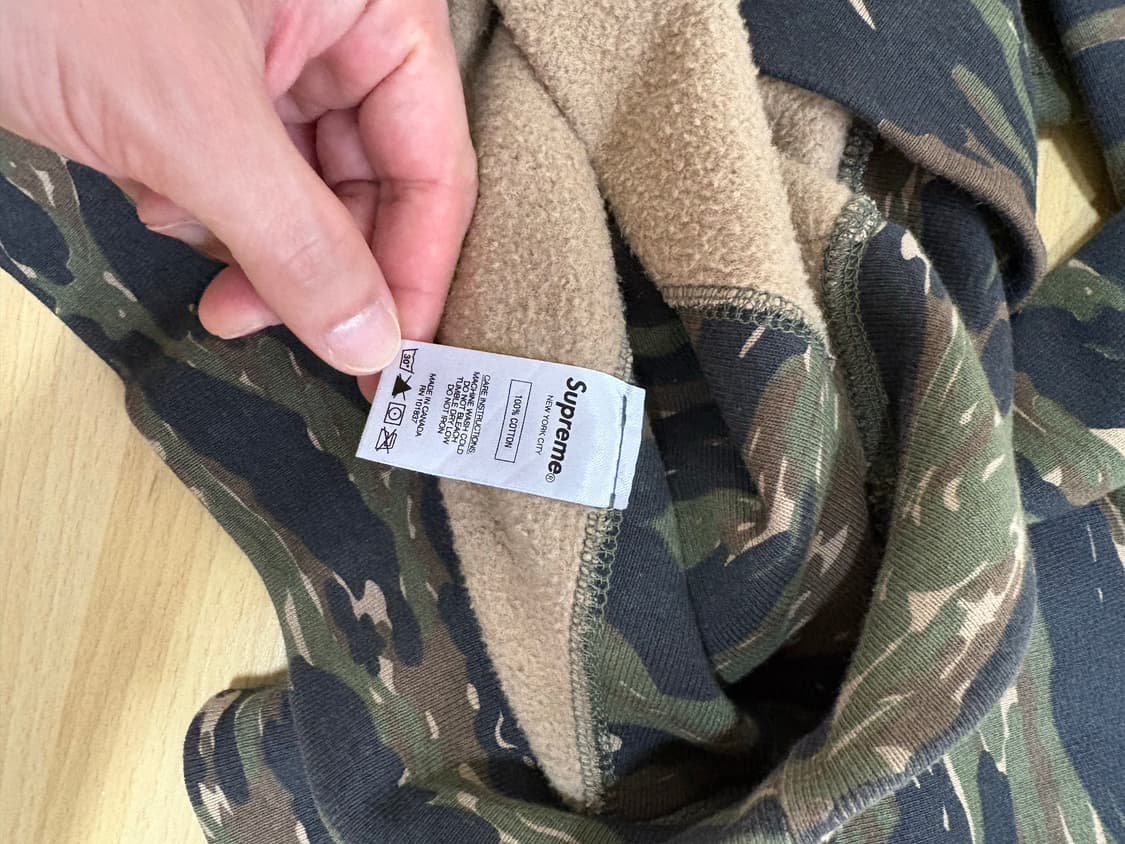 21SS 슈프림 카모 후드 S사이즈 상품이미지5