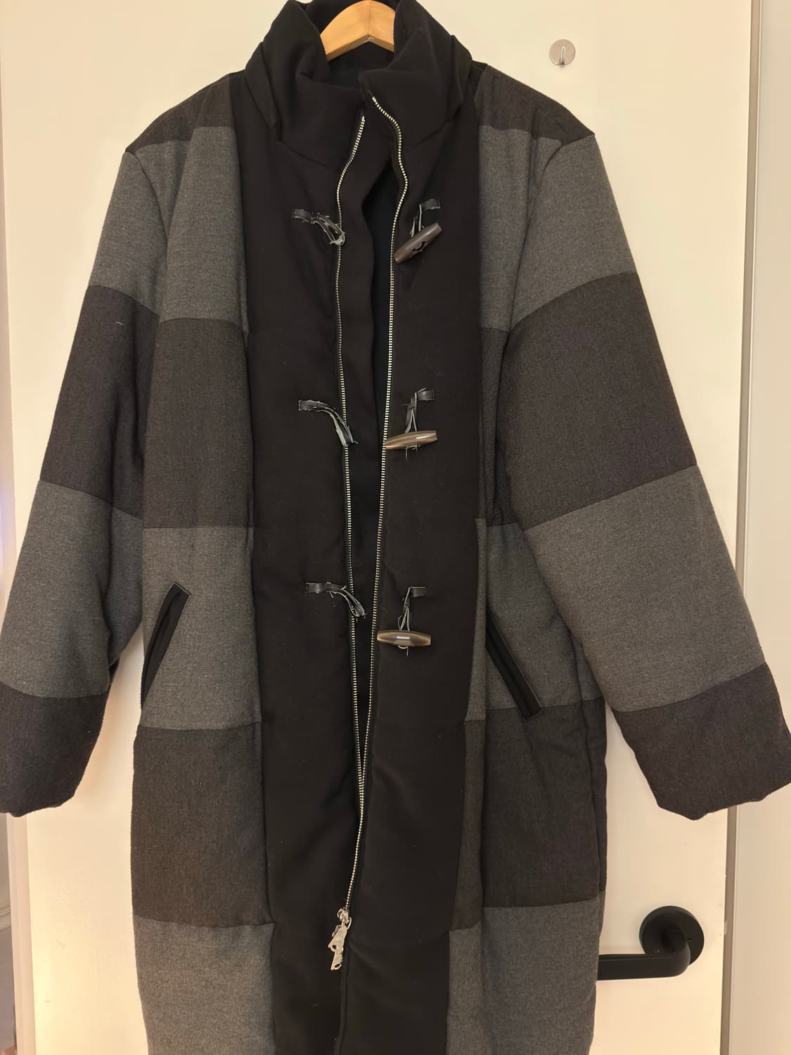 Li and fung 패딩 코트 패치워크 bode 상품이미지1