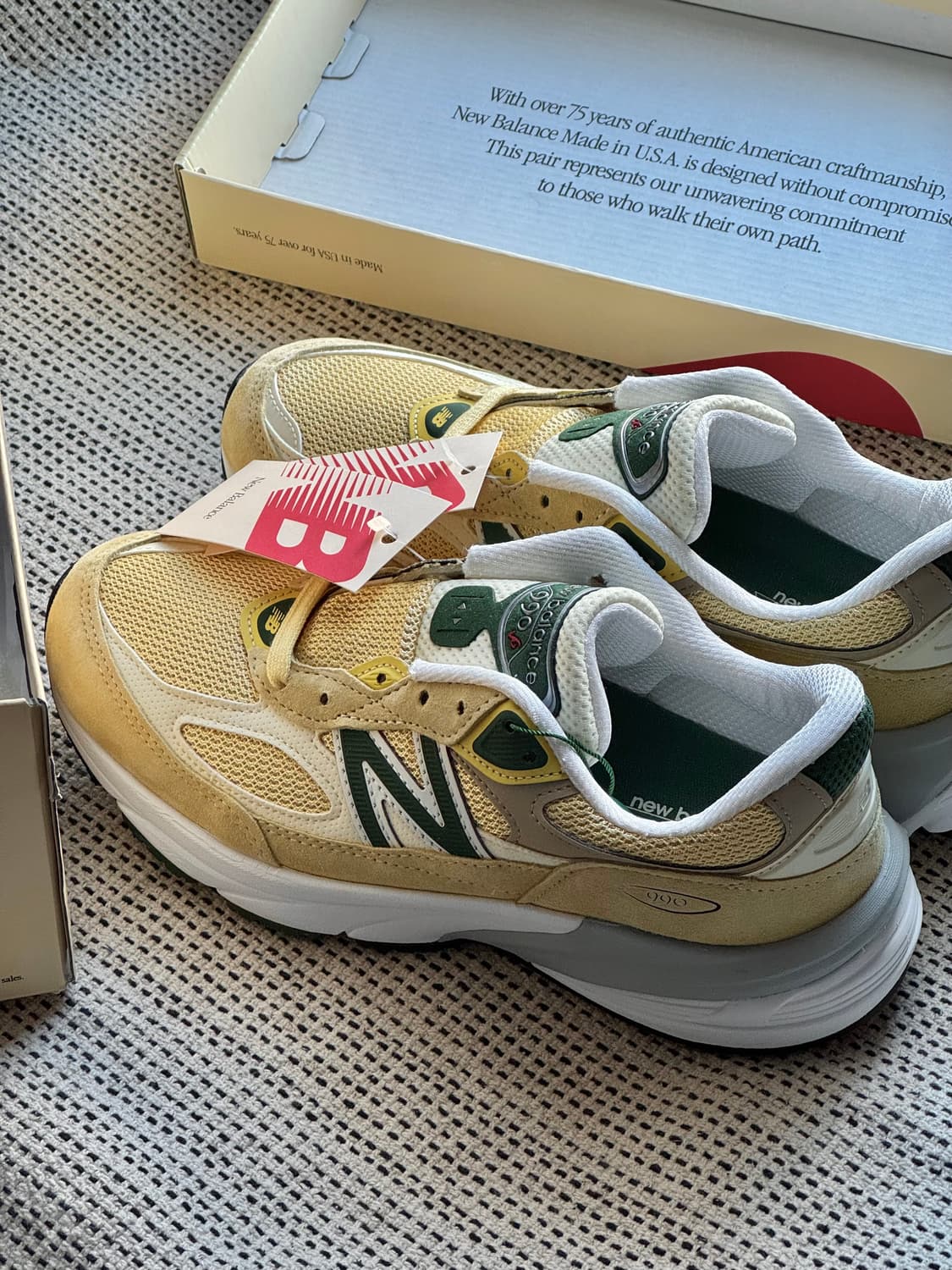 뉴발란스 990v6 made in usa 설퍼그린 상품이미지2