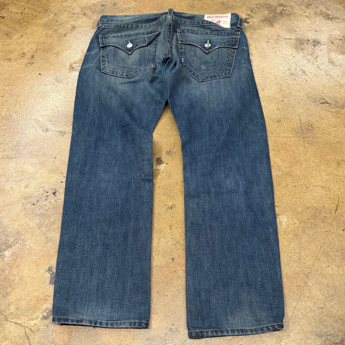 [정품/36] 트루릴리젼 블루 데님 청바지 b10 상품이미지3