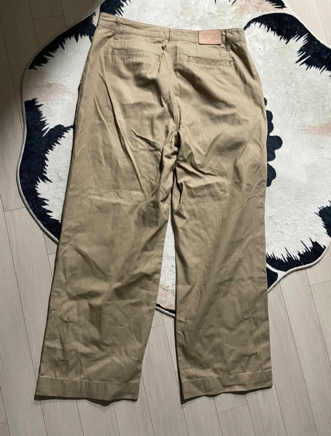 마틴플랜 우븐팬츠 50사이즈 상품이미지2