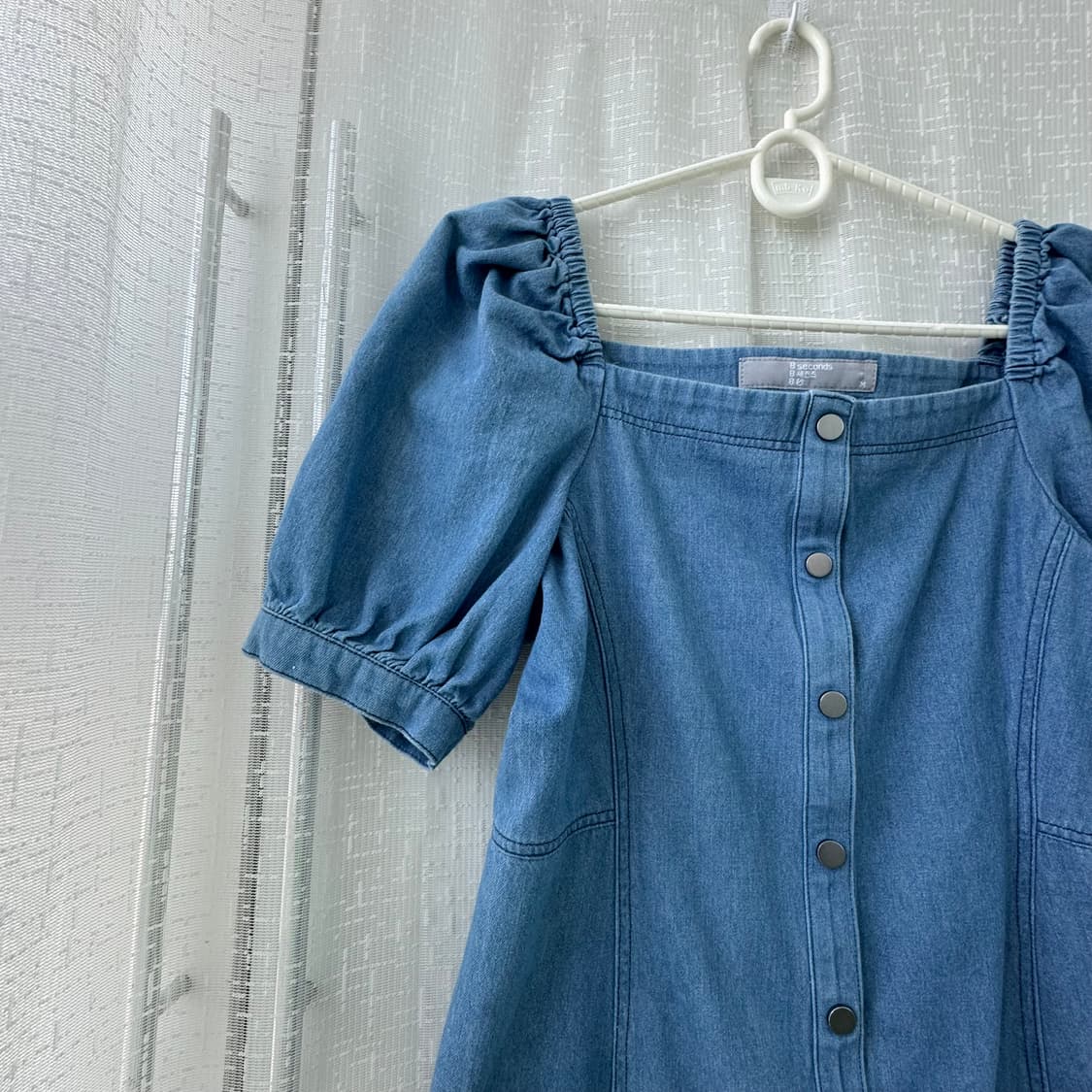 에잇세컨트 데님 원피스 M 상품이미지4