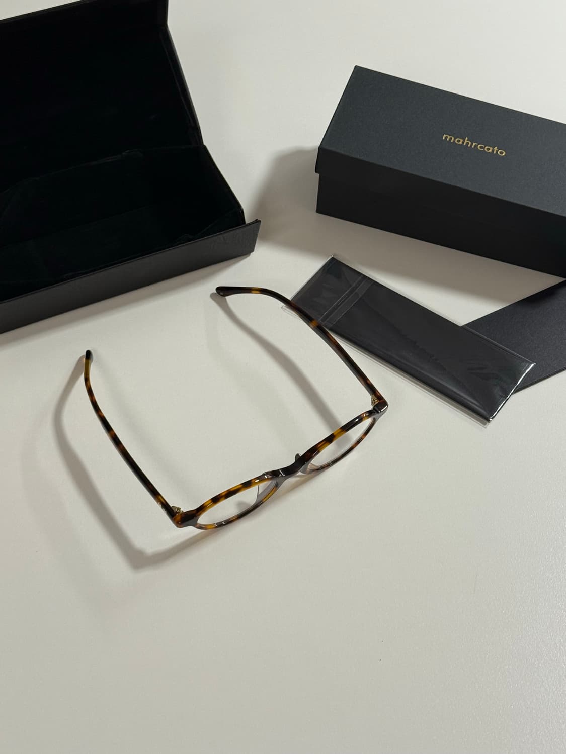 마르카토 SARA 오벌형 뿔테 안경 상품이미지4