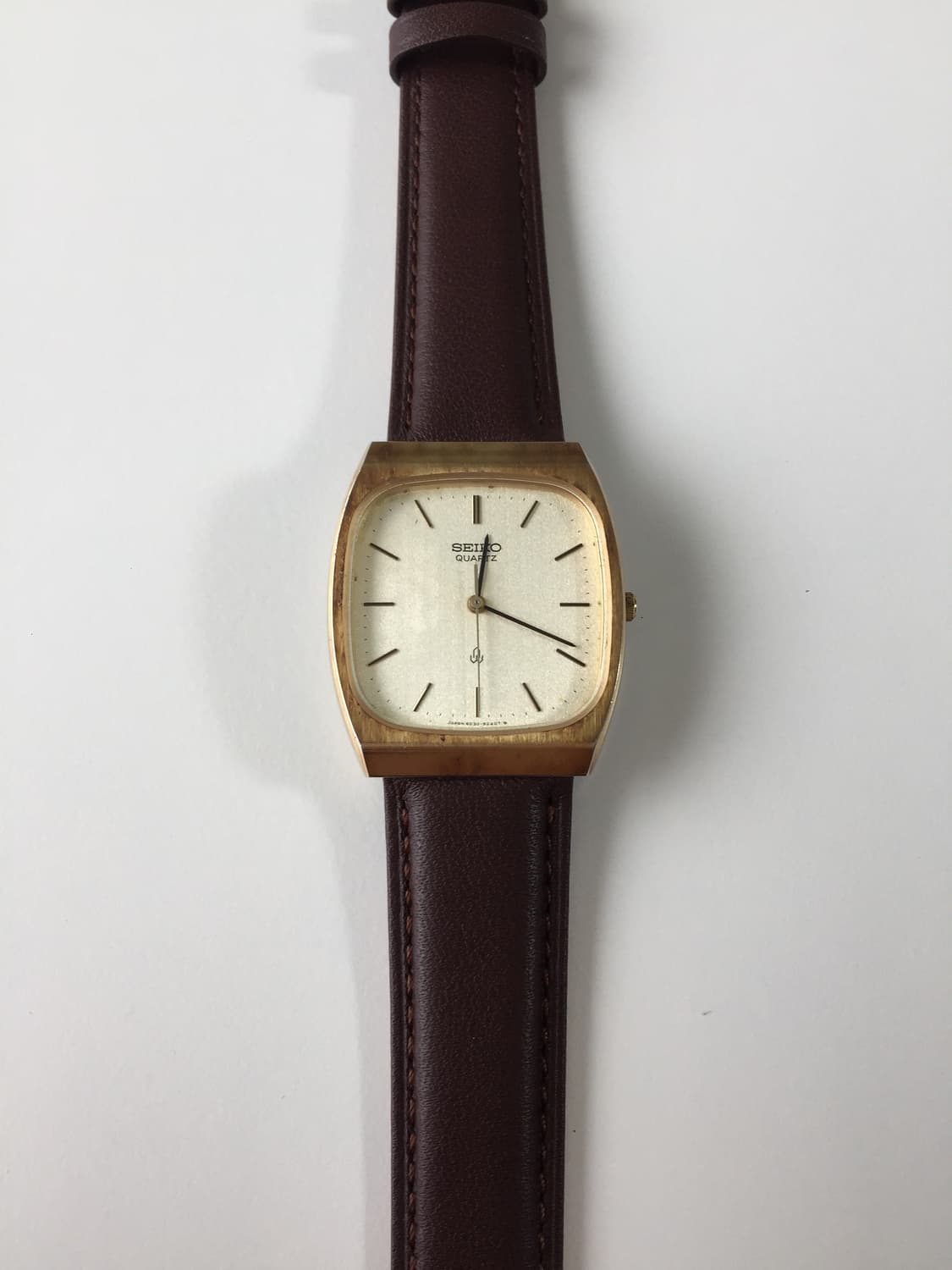 80s seiko vintage gold square quartz 상품이미지8