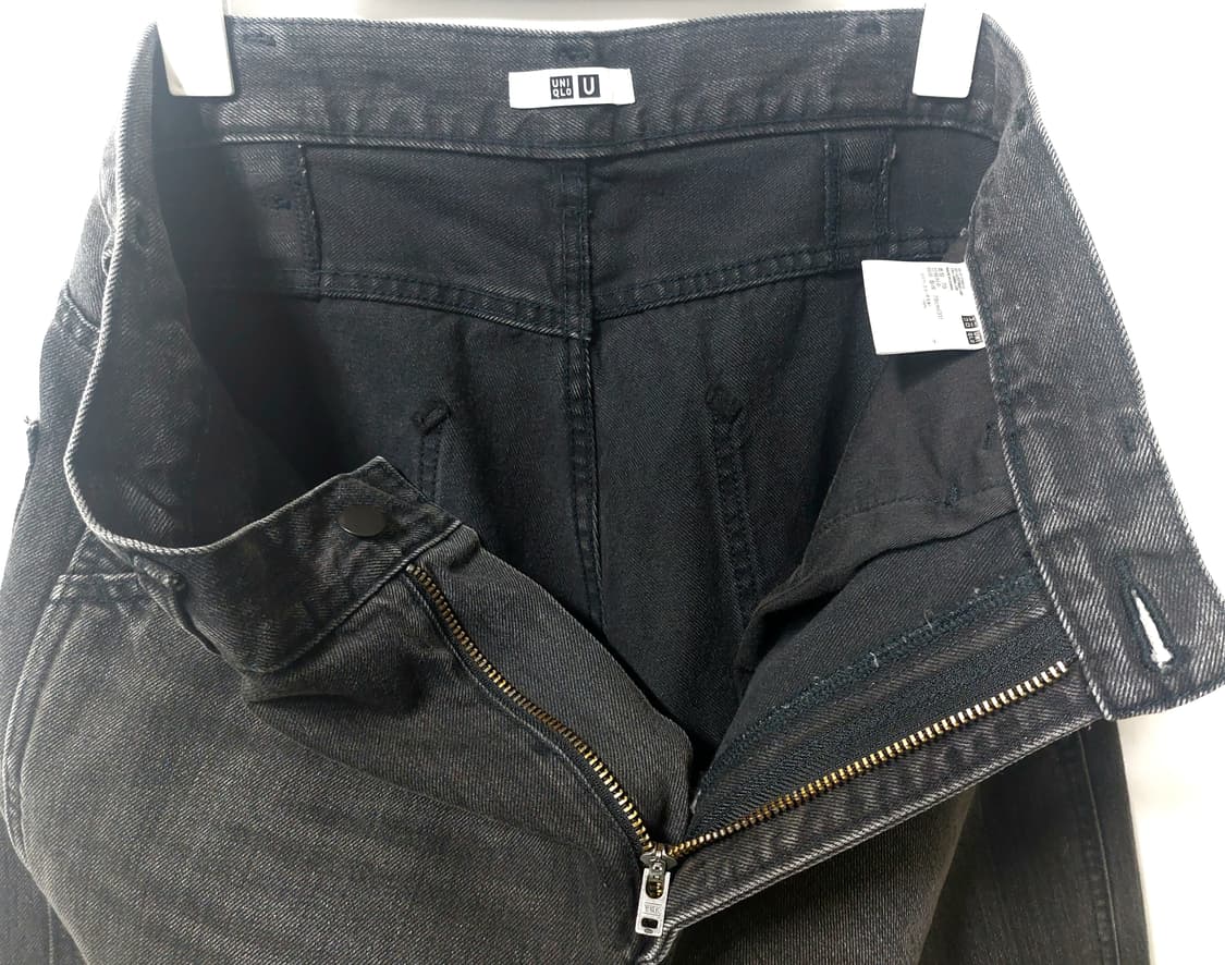 유니클로 U 흑 데님 청바지 31 상품이미지6