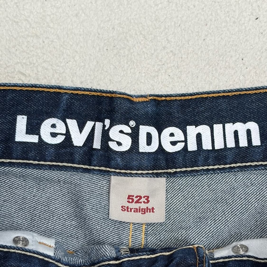 LEVI'S 523 인디고 데님 팬츠 32X33 상품이미지4