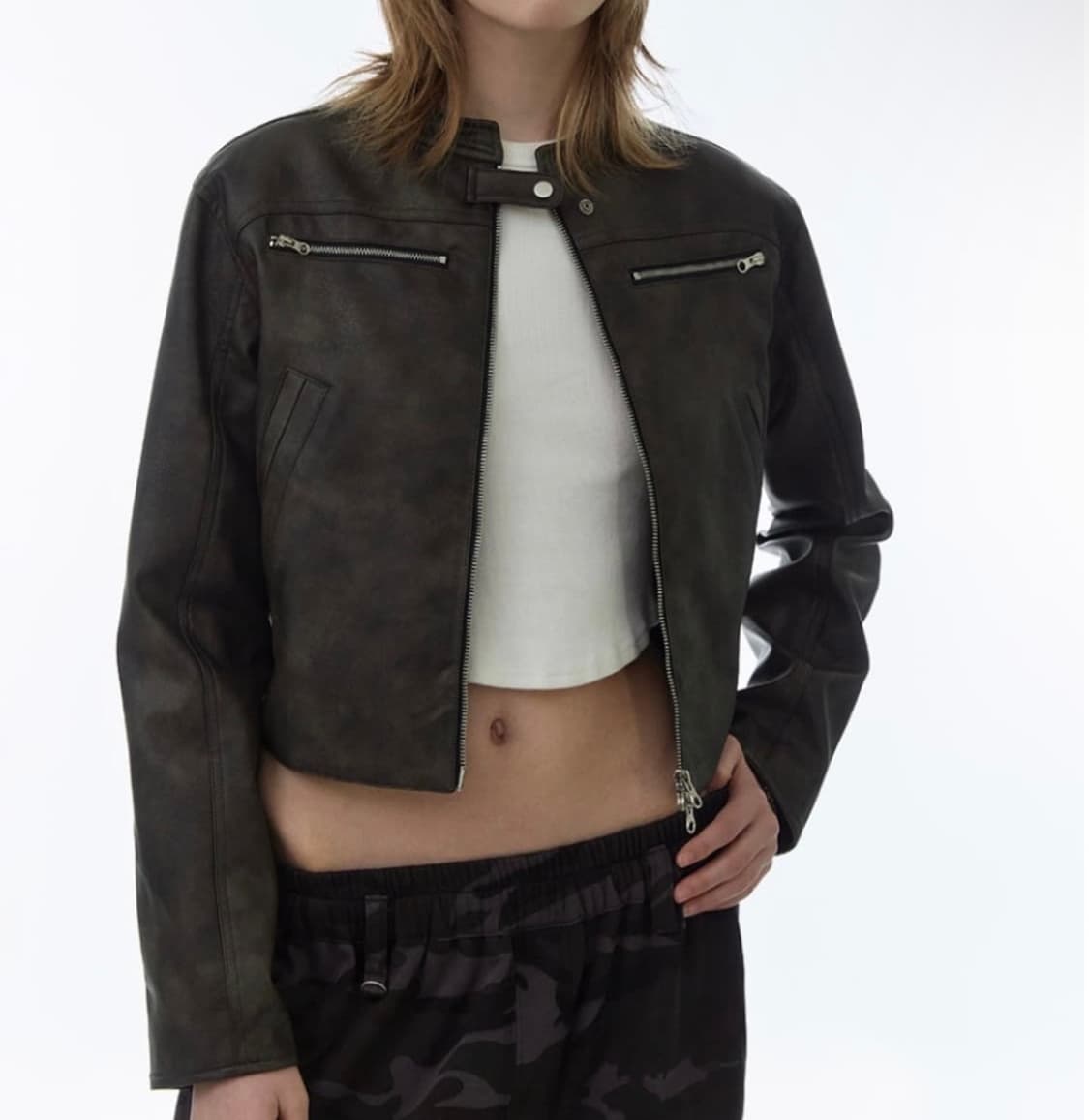 밀로우먼 바이커자켓 상품이미지2
