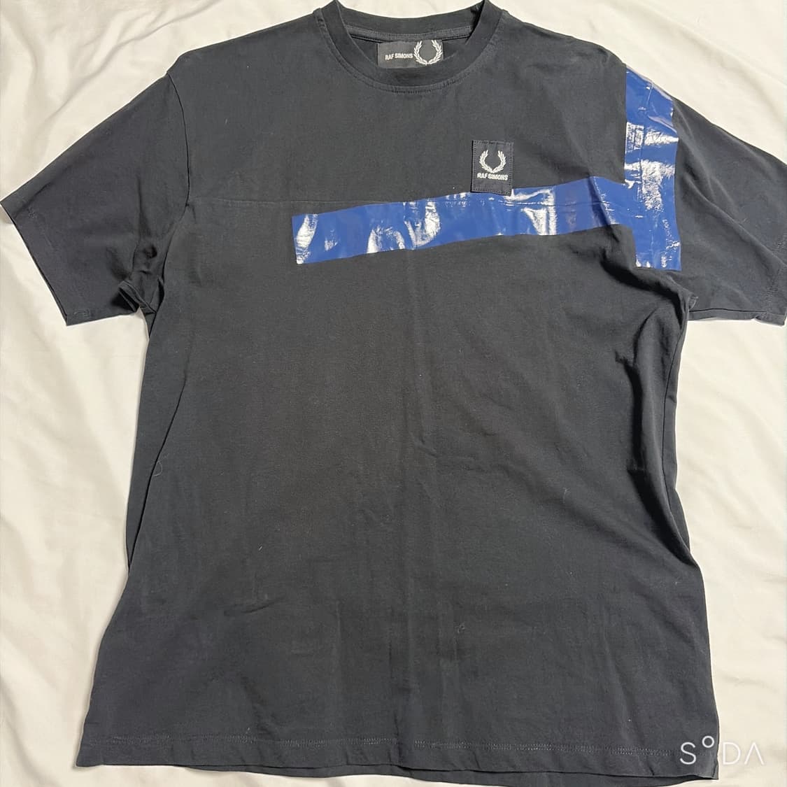 라프시몬스 X 프레드페리 테이핑 반팔티 38 상품이미지1