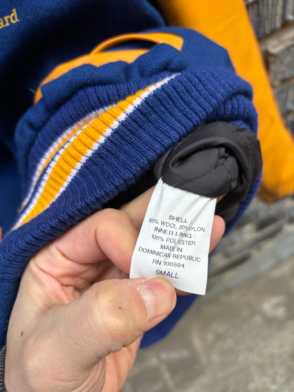 90s 미국 바시티 자켓 CONSHY BEARS 상품이미지7