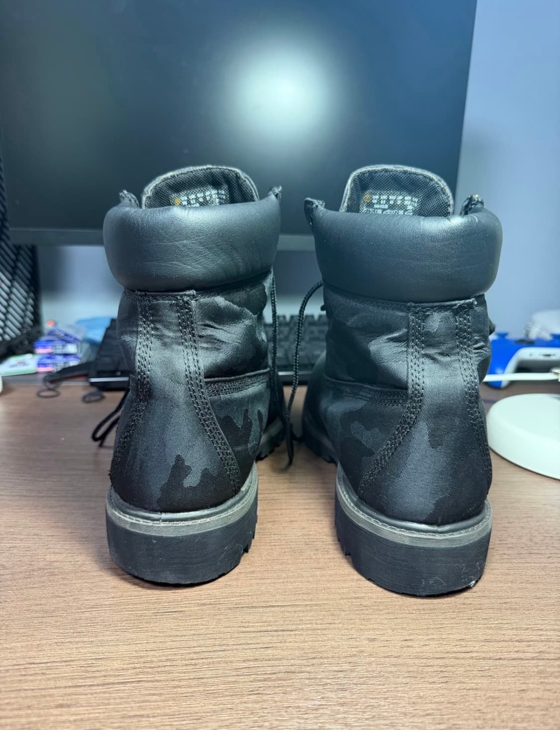 팀버랜드 프리미엄 6인치 자카드 블랙 카모 부츠 270 상품이미지3